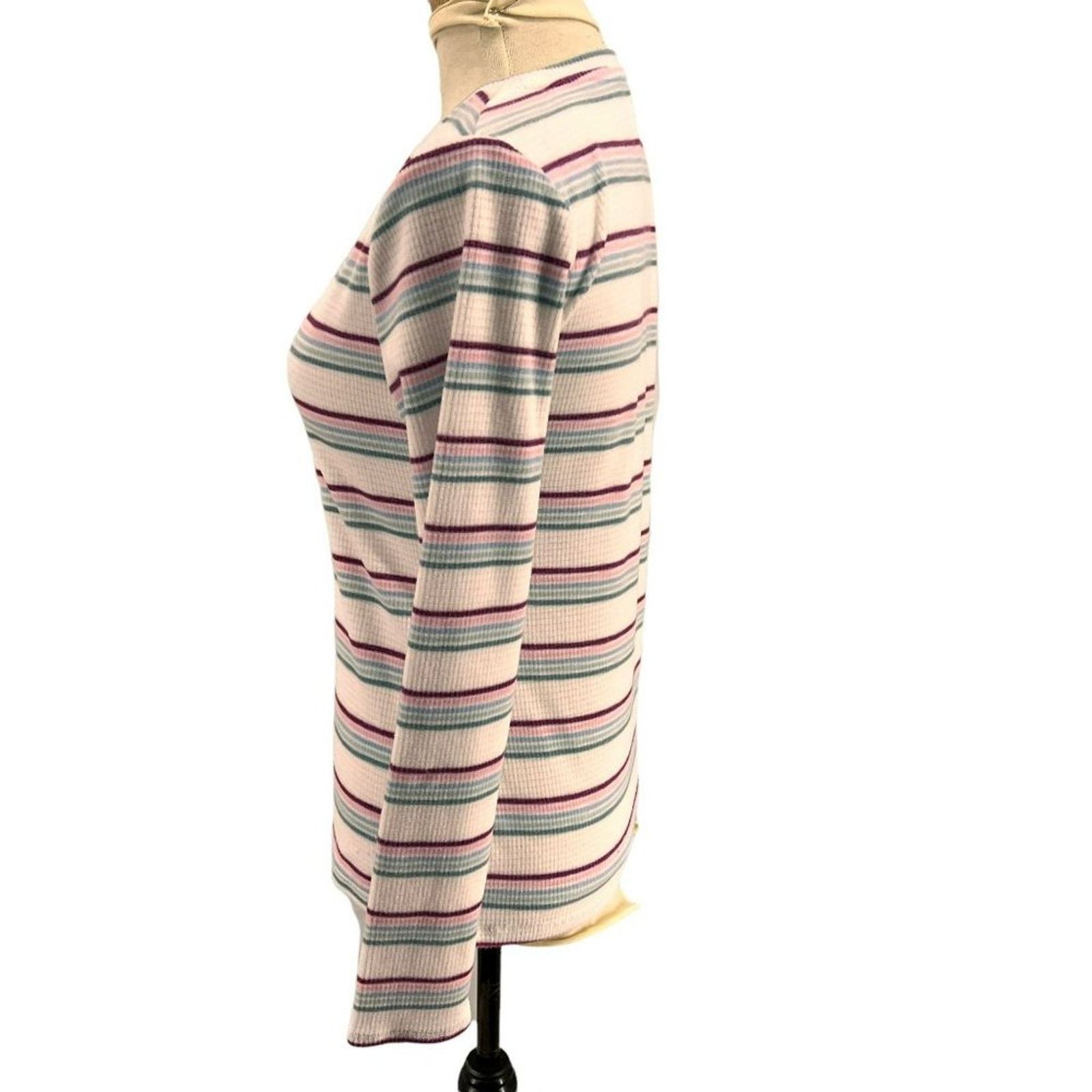Hurley Hurley Thermal Tropical Striped Pajama Set Large Size ONE SIZE - 5 Thumbnail