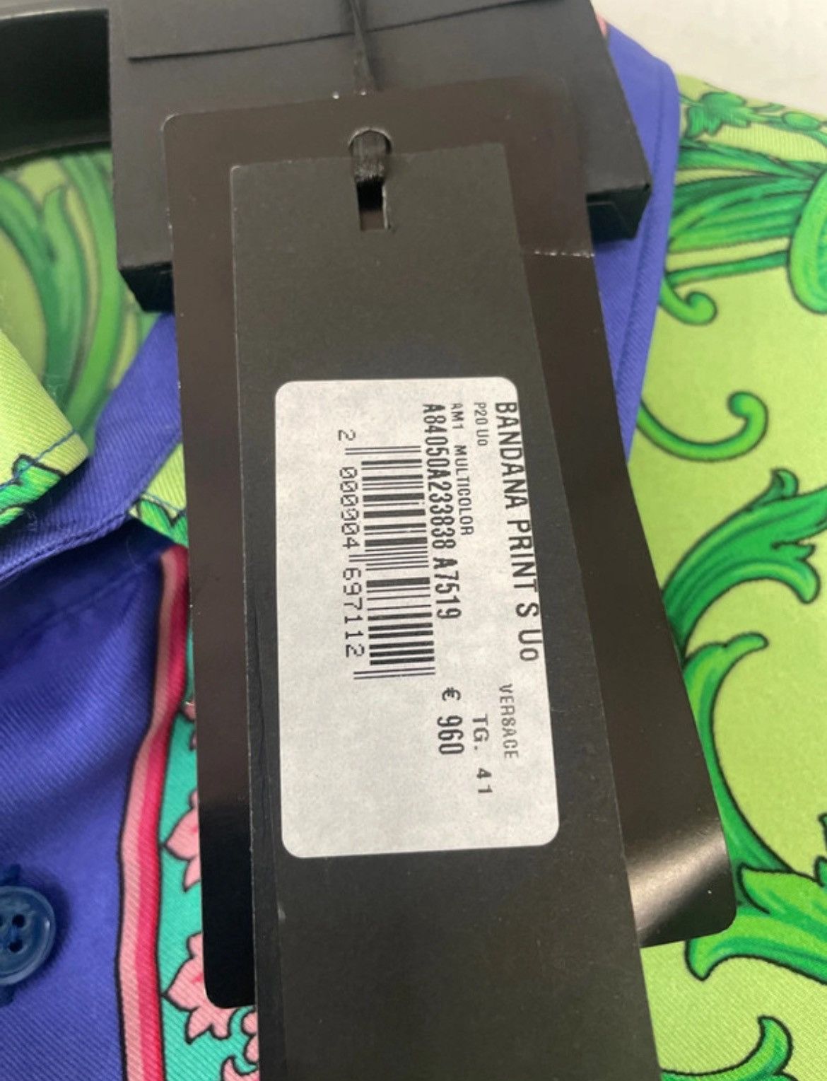 Versace Versace silk shirt Size US L / EU 52-54 / 3 - 5 Thumbnail