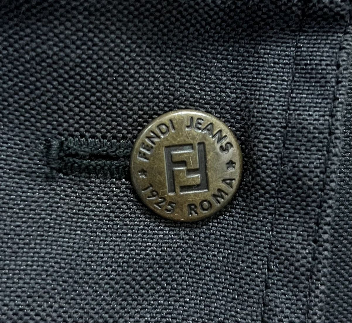 Fendi VINTAGE FENDI JEANS ROMA MADE IN ITALY LONG COATS Size M / US 6-8 / IT 42-44 - 7 Thumbnail
