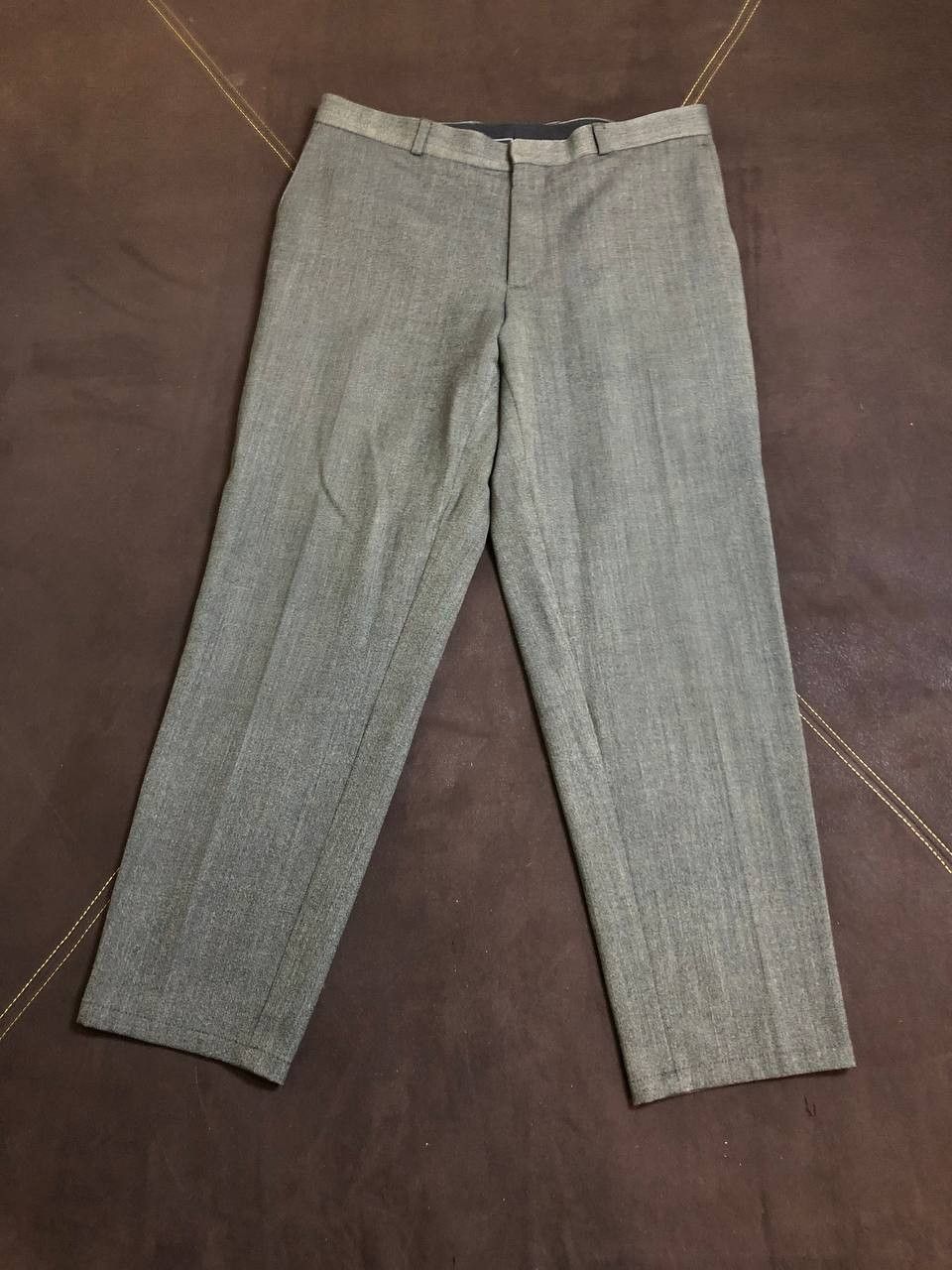 Balmain Balmain Formal Trousers Balmain gray vintage Size US 34 / EU 50 - 1 Thumbnail