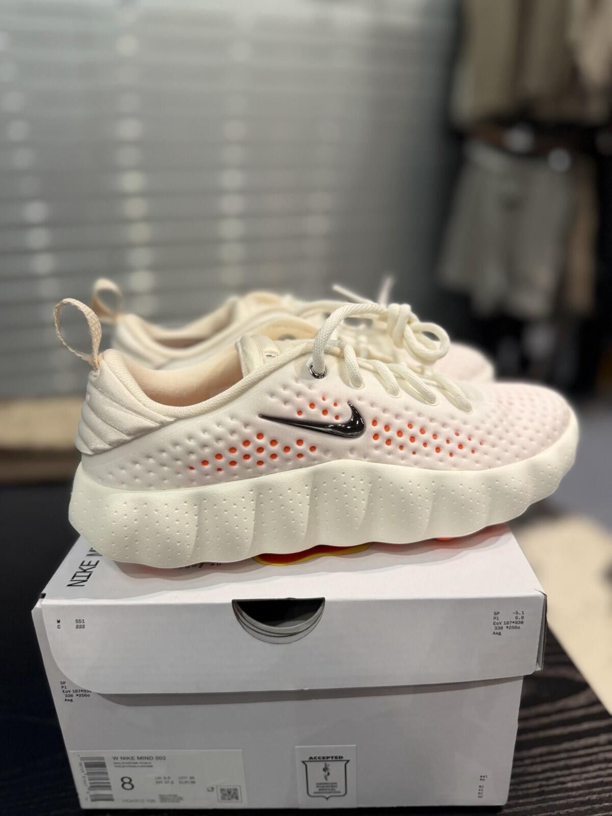 Nike Size 9.5W - Nike Mind 002 Women's Sail HQ4310-100 BRAND NEW Size US 9.5 / IT 39.5 - 6 Thumbnail
