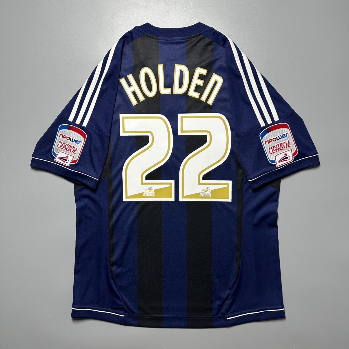 Adidas BOLTON ADIDAS 2012/2013 FOOTBALL AWAY JERSEY #22 HOLDEN Size US L / EU 52-54 / 3 - 1 Thumbnail