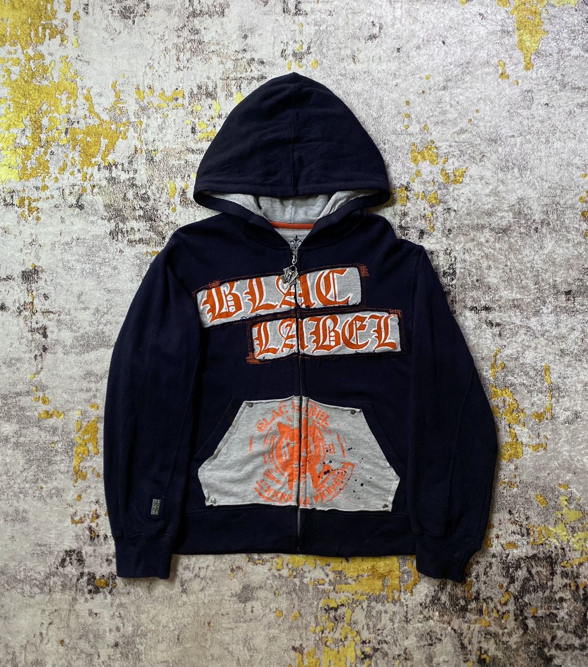 Black Label Y2K Black label Zip Hoodie Size US S / EU 44-46 / 1 - 1 Thumbnail