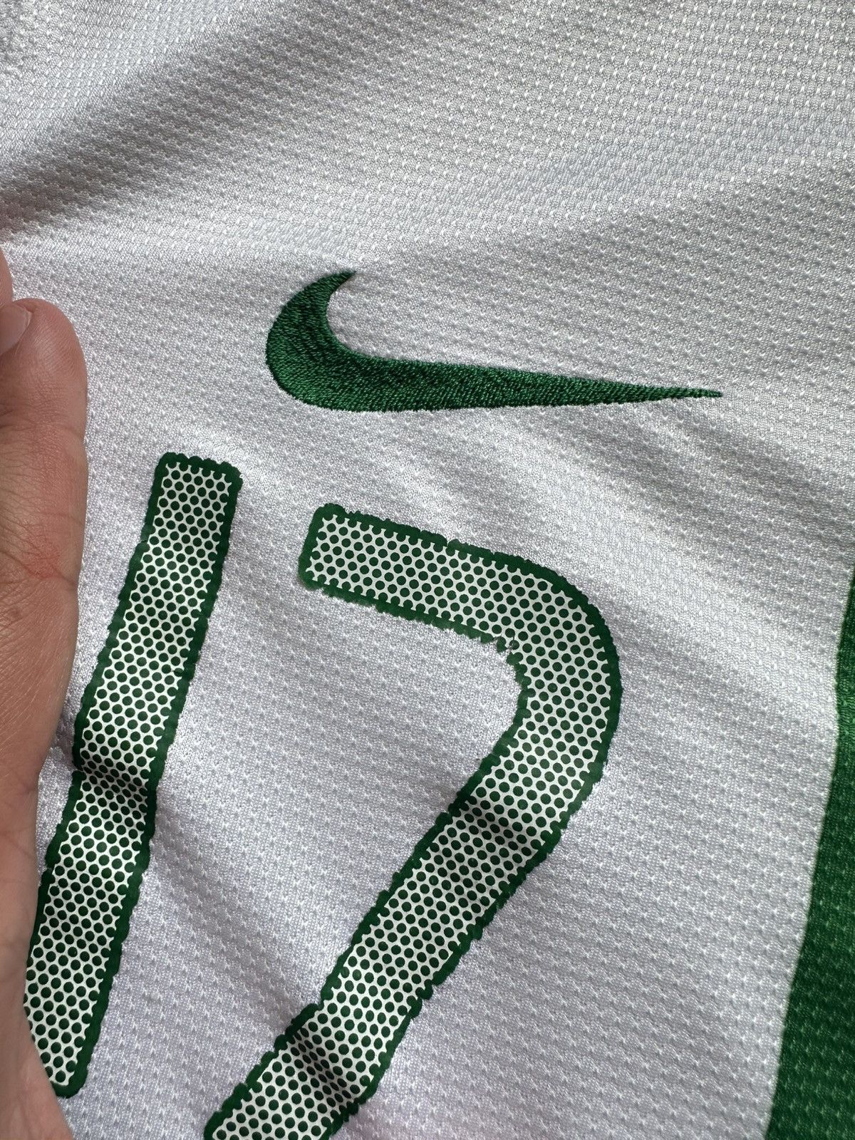 Nike 2012 Nike Portugal Euro Luis Nani #17 Vintage Soccer Jersey Size US M / EU 48-50 / 2 - 5 Thumbnail