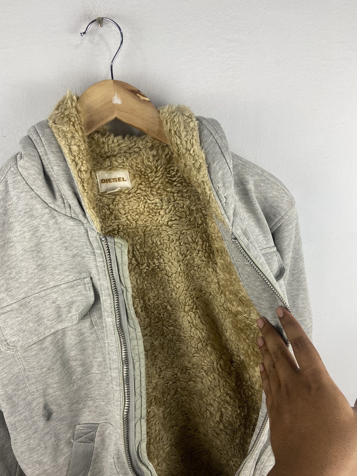 Diesel × Le Grande Bleu (L.G.B.) Diesel Sweater Fleece Hoodie Size US M / EU 48-50 / 2 - 8 Thumbnail