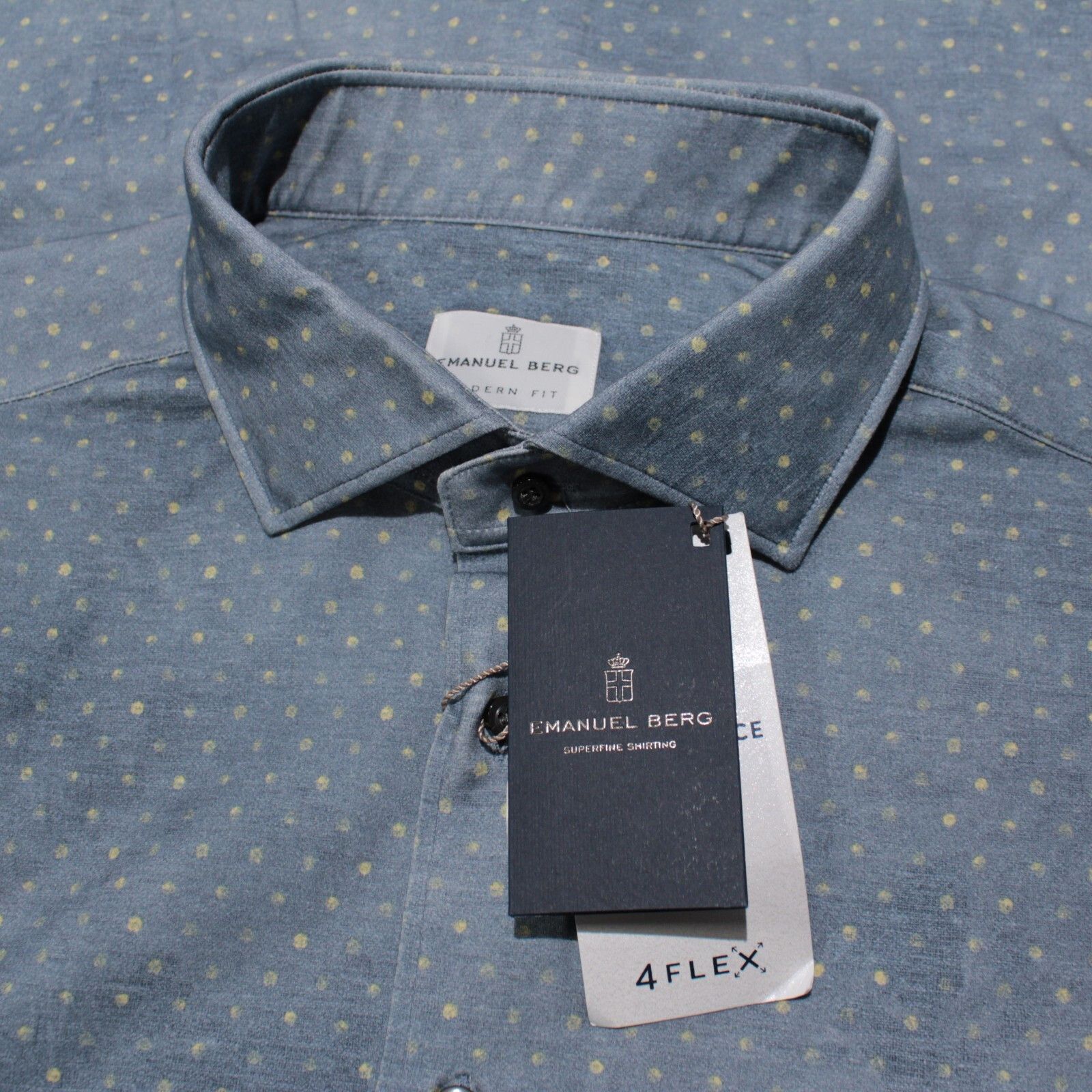 Other Emanuel Berg New with tags Shirt Size XL US In Blue Size US XL / EU 56 / 4 - 1 Thumbnail