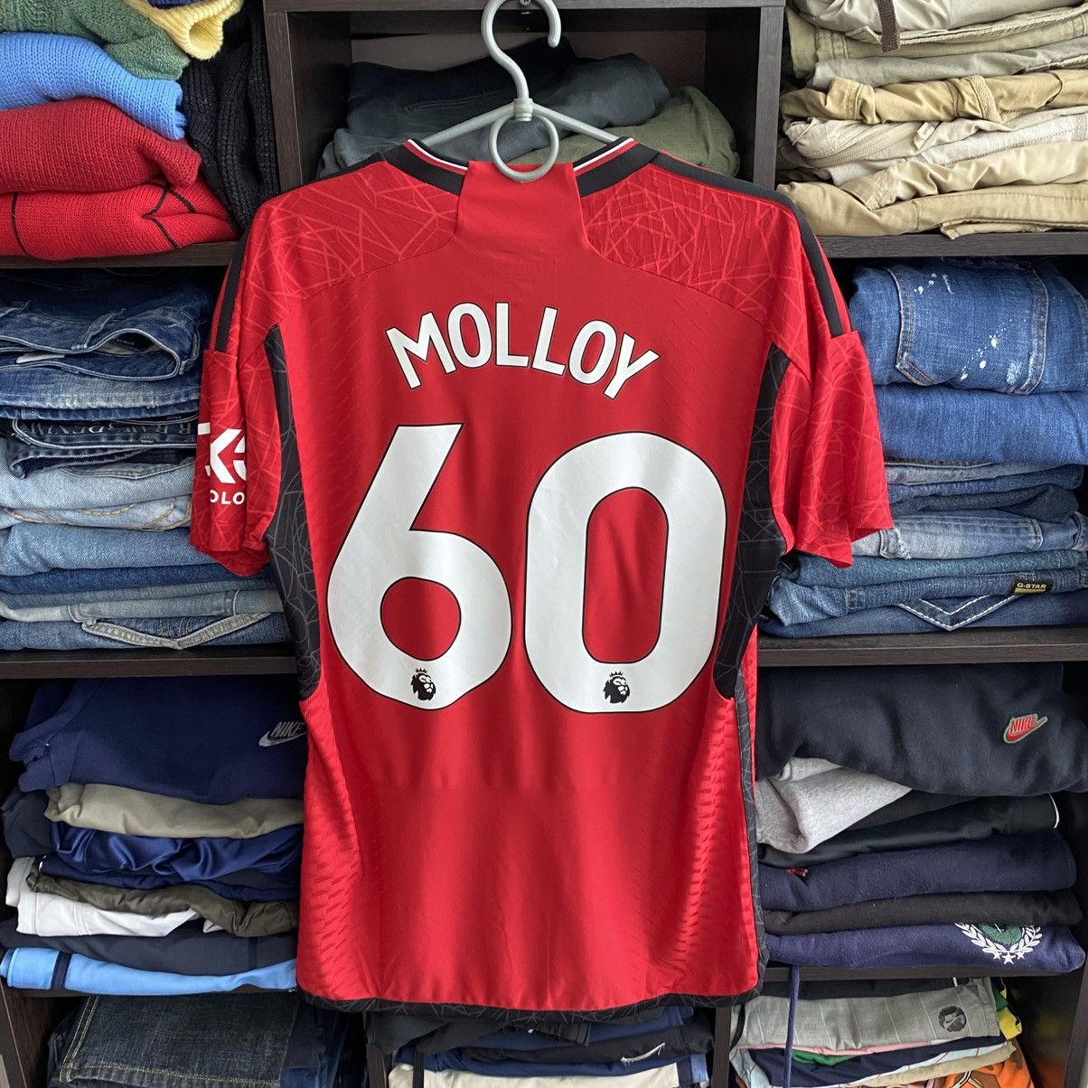 Adidas Mens Adidas Manchester United 2024 Molloy player jersey Size US M / EU 48-50 / 2 - 9 Thumbnail