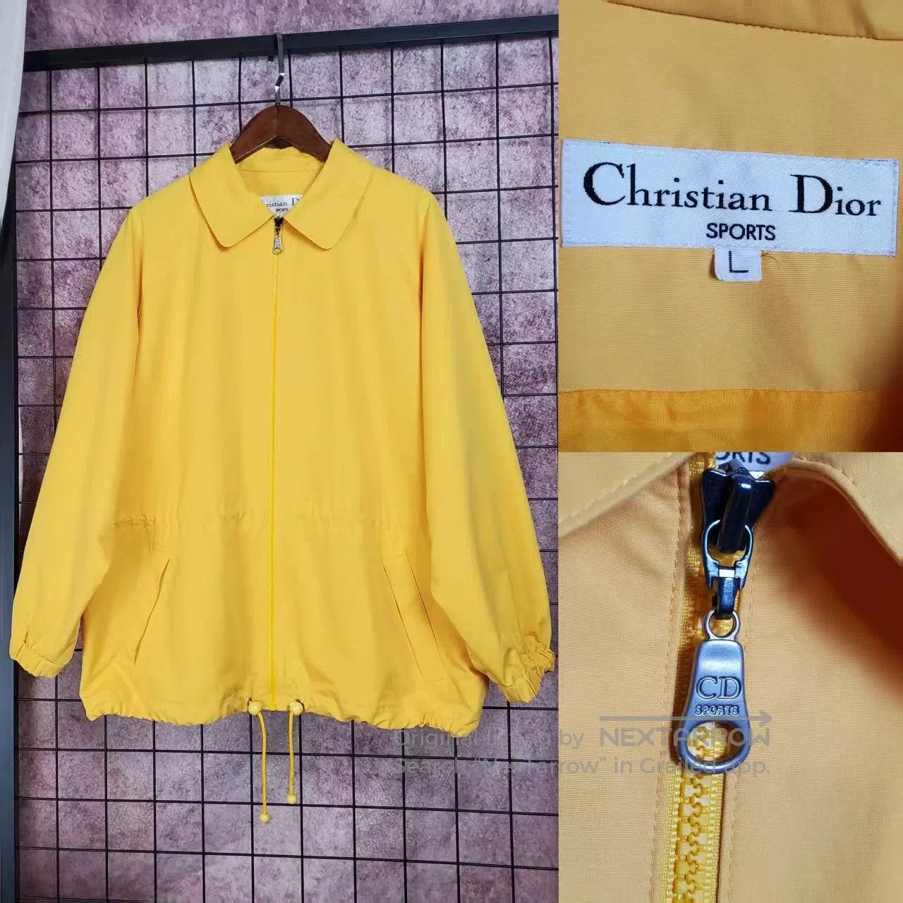 Dior dior logo hooded windbreaker jacket. Size US XL / EU 56 / 4 - 1 Thumbnail