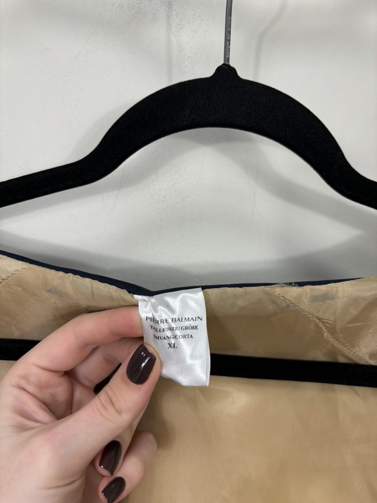 Pierre Balmain Vintage Pierre Balmain Very Rare Logo Luxury Light Jacket Size US XL / EU 56 / 4 - 13 Thumbnail