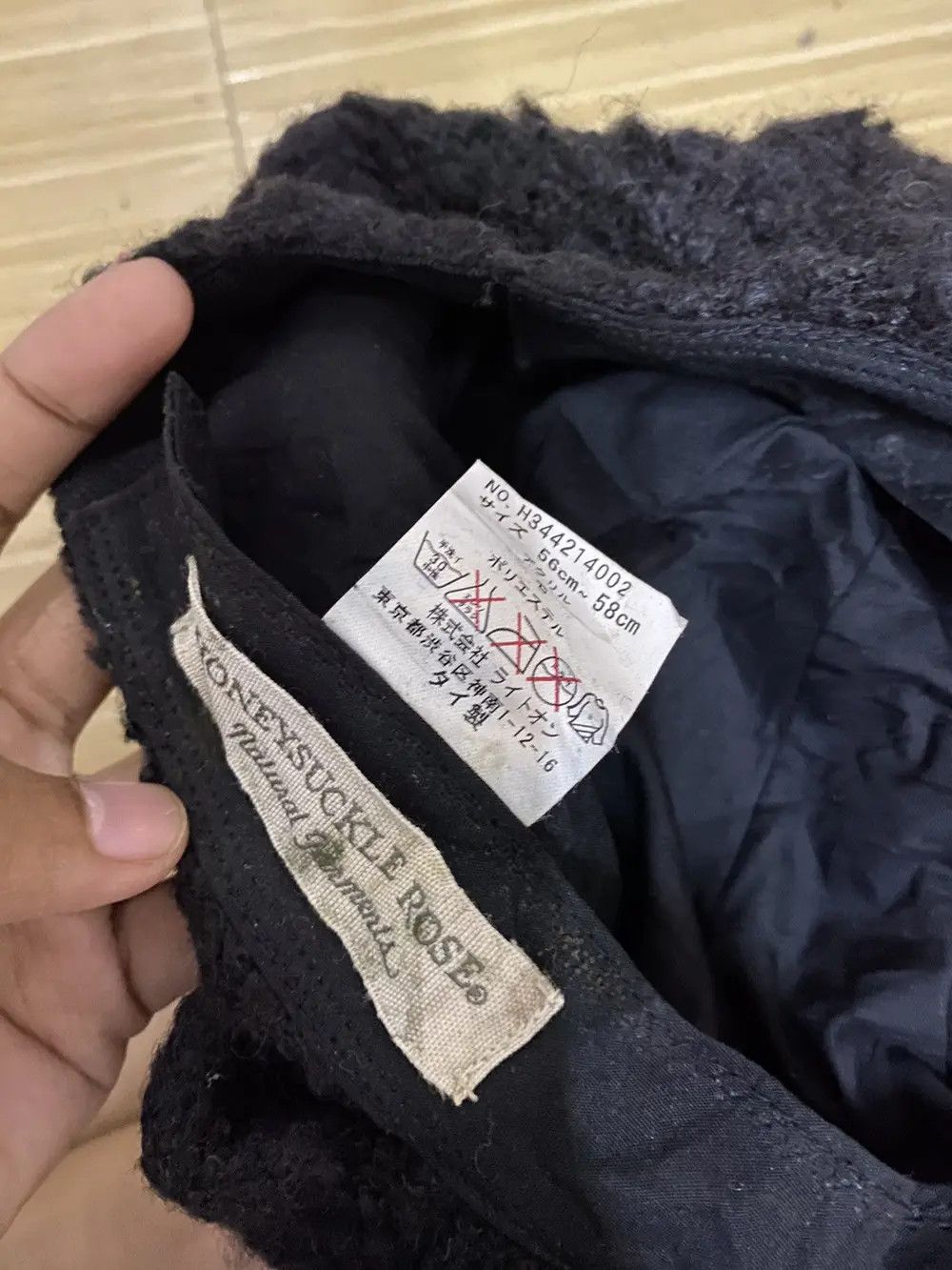 Japanese Brand × Kapital × Vintage Japanese Brand Honey Suckle Visor Beanie Hat Size ONE SIZE - 5 Thumbnail