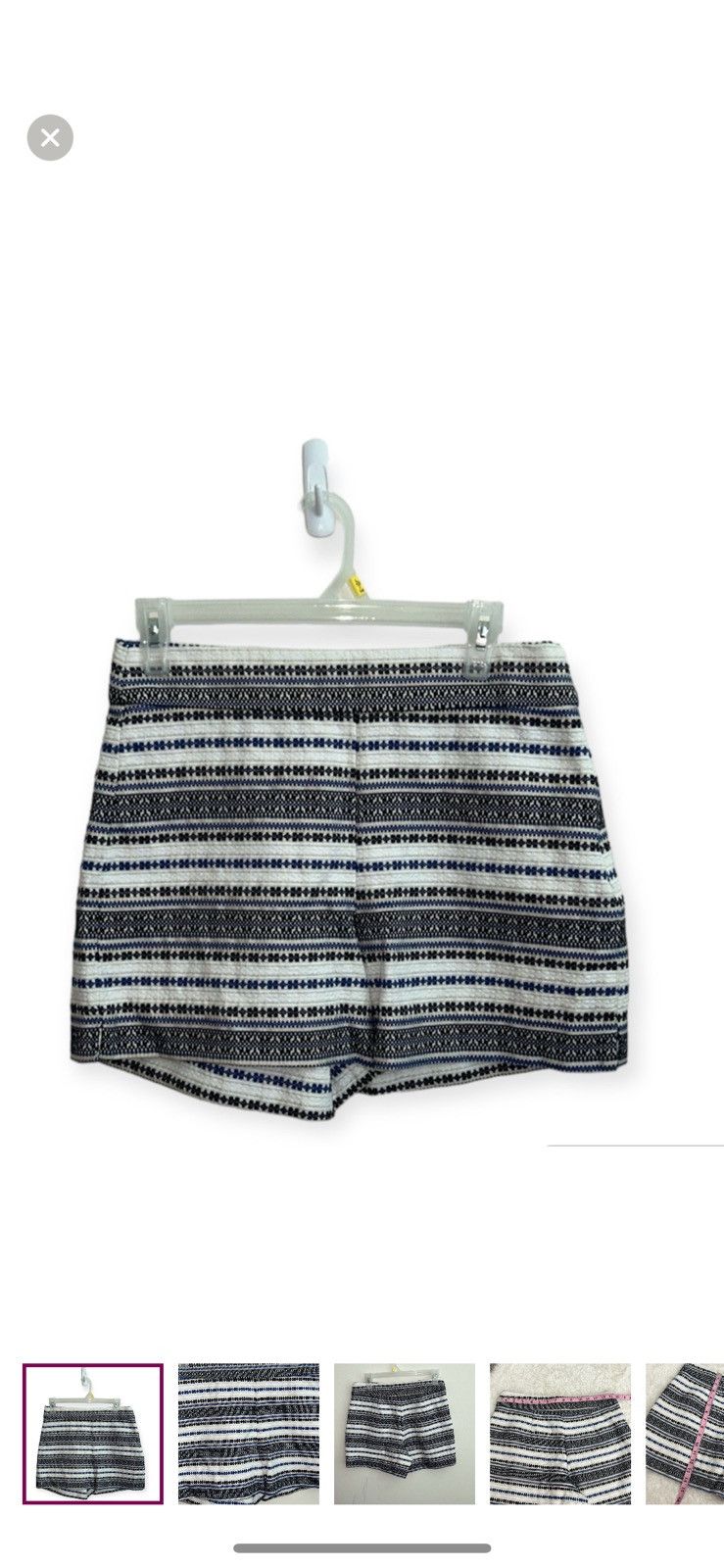 Gap Gap embroidered high rise shorts size 6 Size 28" / US 6 / IT 42 - 1 Thumbnail
