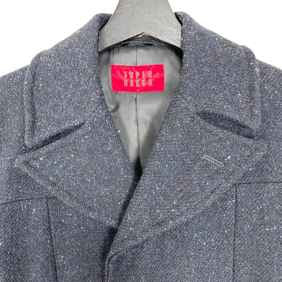 Harris Tweed Harris Tweed X Super Hakka Women Wool Coat Size M / US 6-8 / IT 42-44 - 5 Thumbnail