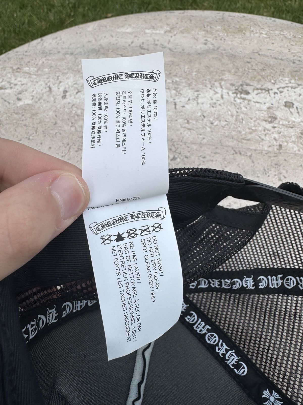 Chrome Hearts Chrome Hearts NYC Trucker Hat Size ONE SIZE - 12 Thumbnail