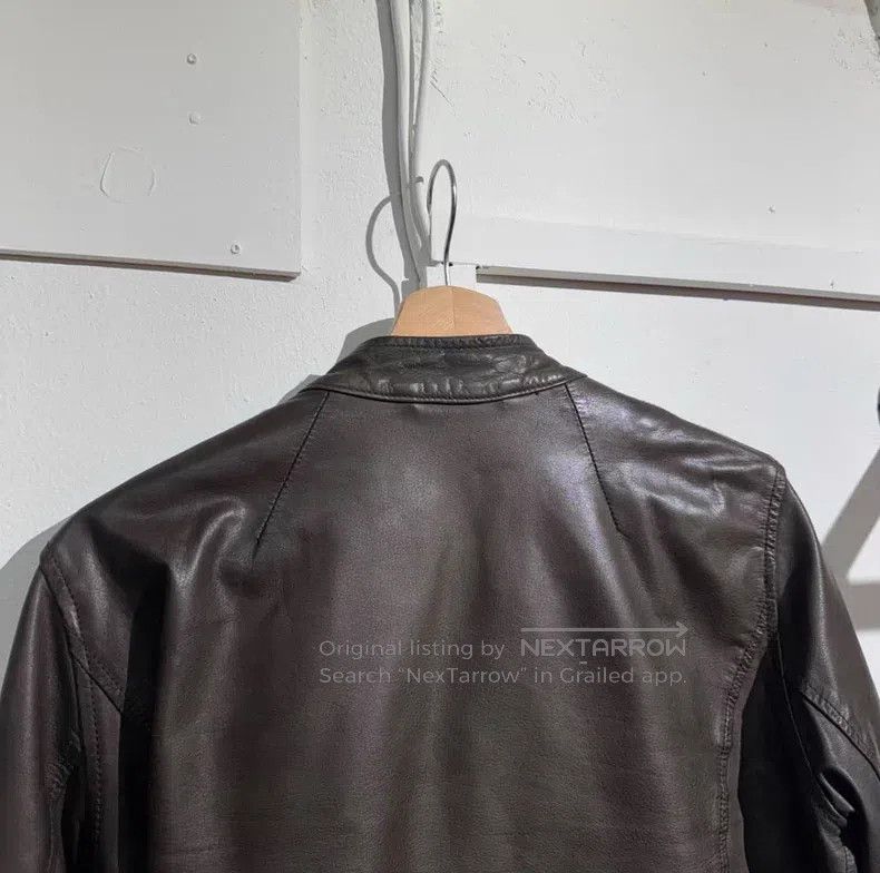 Maison Margiela Maison Margiela Diagonal zipper leather jacket Size US S / EU 44-46 / 1 - 6 Thumbnail