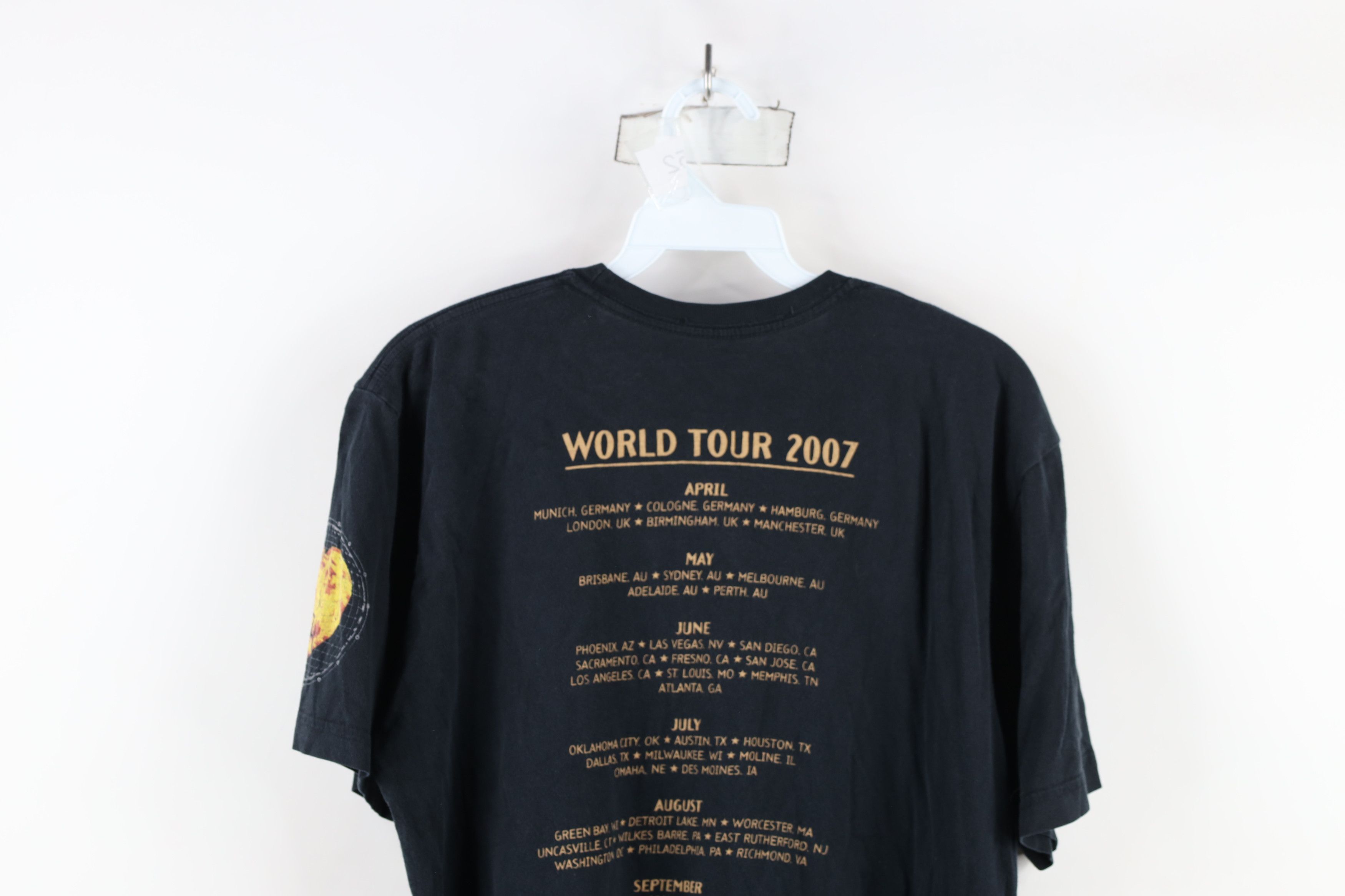 Vintage Vintage World Tour Keith Urban Band T-Shirt Black Cotton Size M / US 6-8 / IT 42-44 - 13 Thumbnail