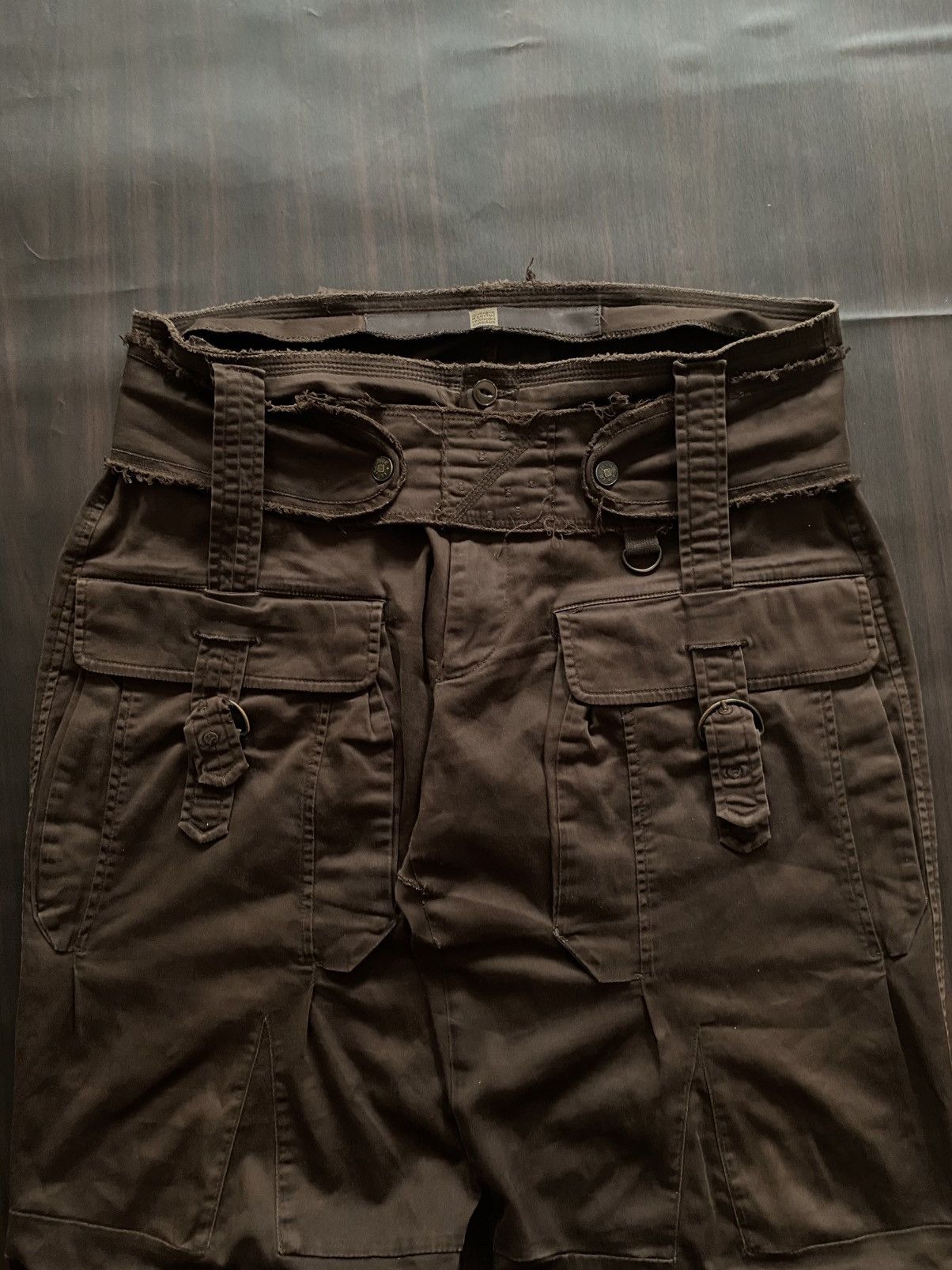 Marithe + Francois Girbaud Marithe Francois Girbaud distressed cargo pants Size US 32 / EU 48 - 5 Thumbnail