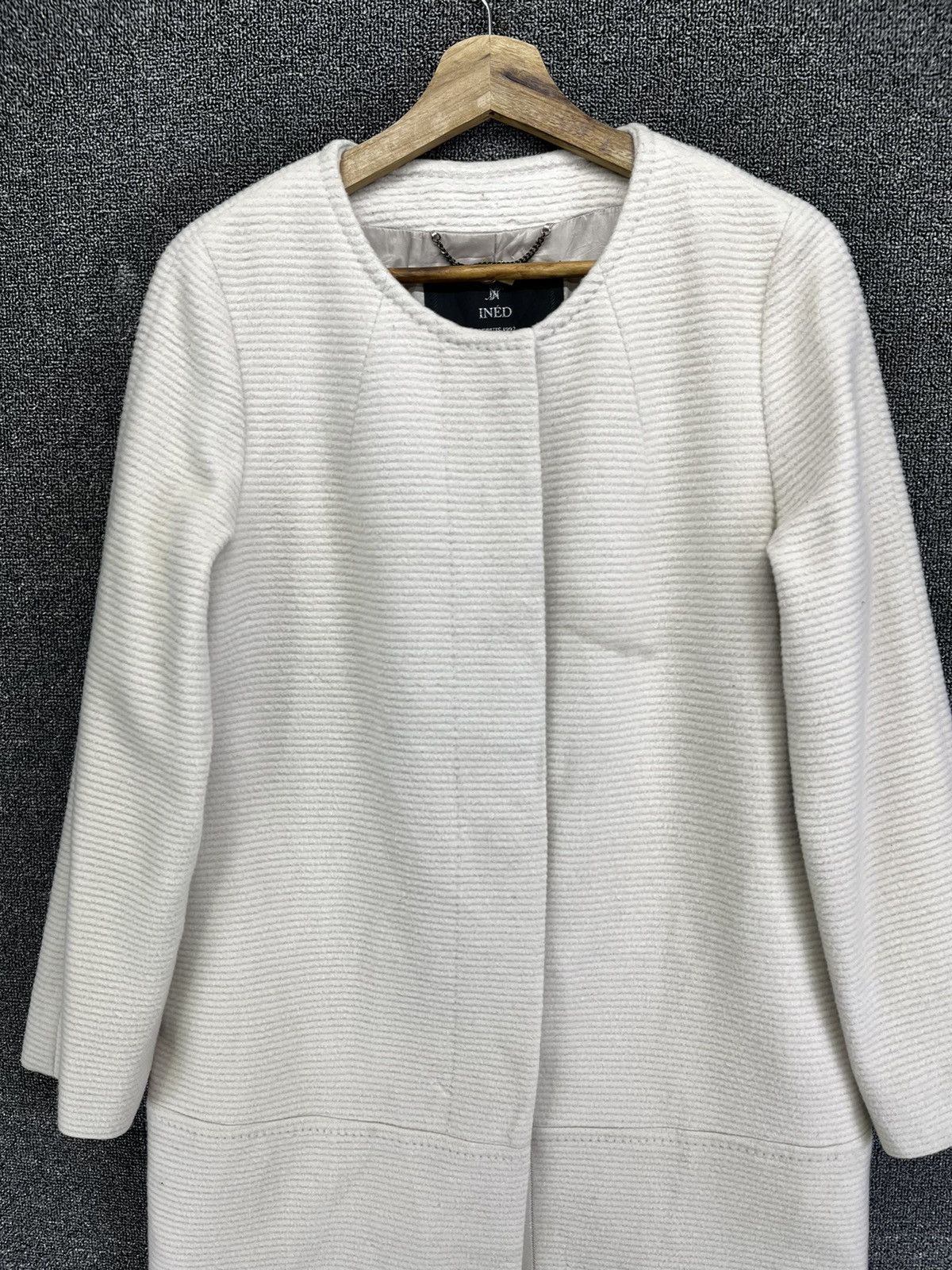 Yohji Yamamoto Ined by Yohji Yamamoto Button Up Wool Jacket Size M / US 6-8 / IT 42-44 - 5 Thumbnail
