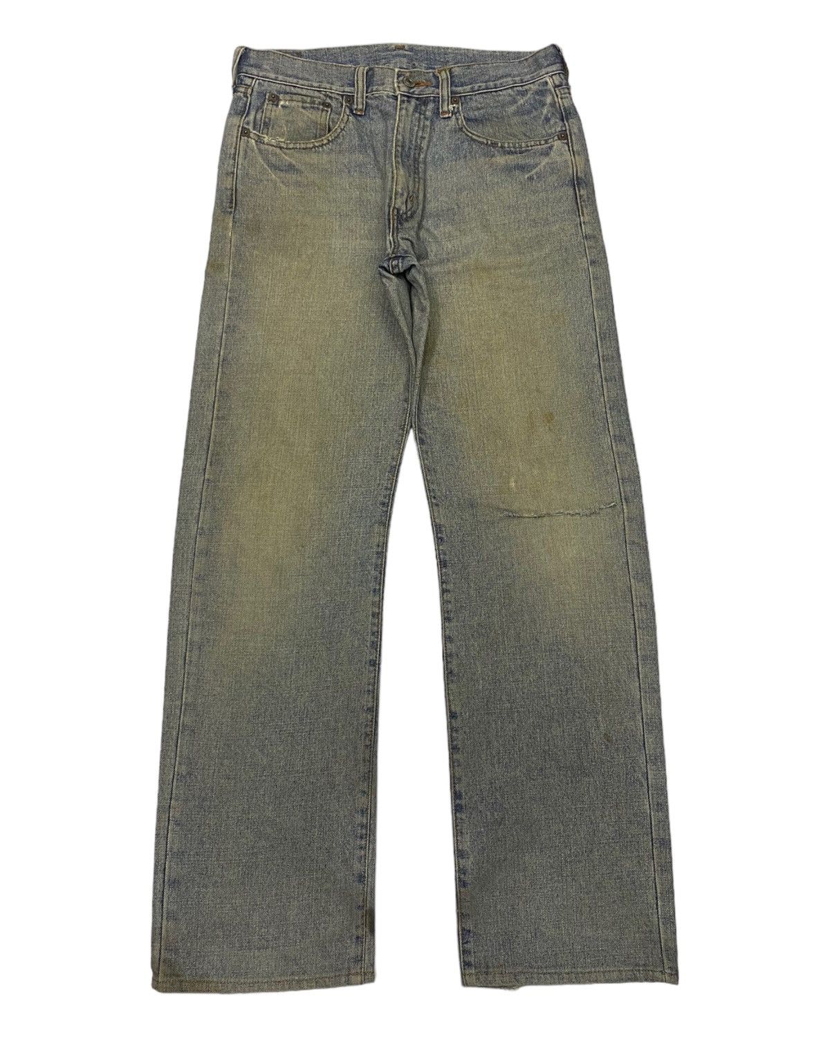 Kapital RUSTY BAGGY🔥BOBSON DISTRESSED DENIM JEANS Size US 30 / EU 46 - 1 Thumbnail