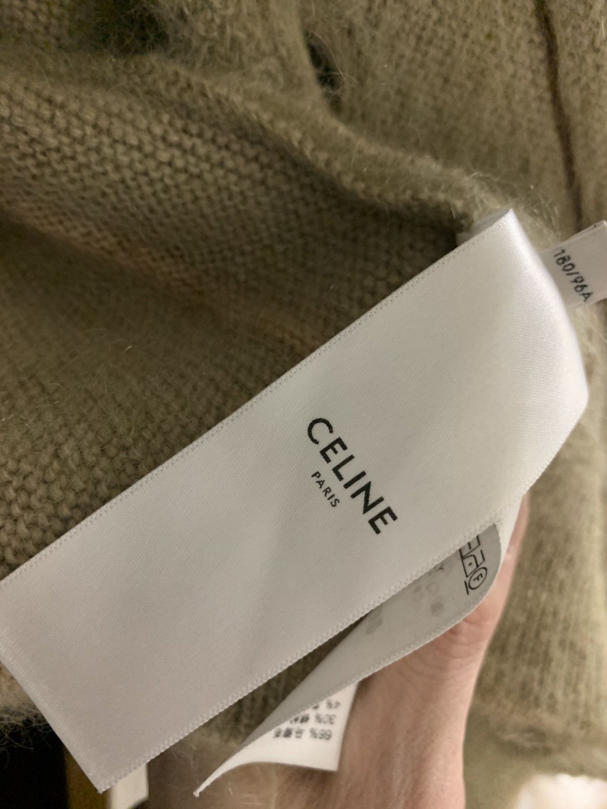 Celine CELINE 2024 mohair cardigan XL Size US XL / EU 56 / 4 - 3 Thumbnail