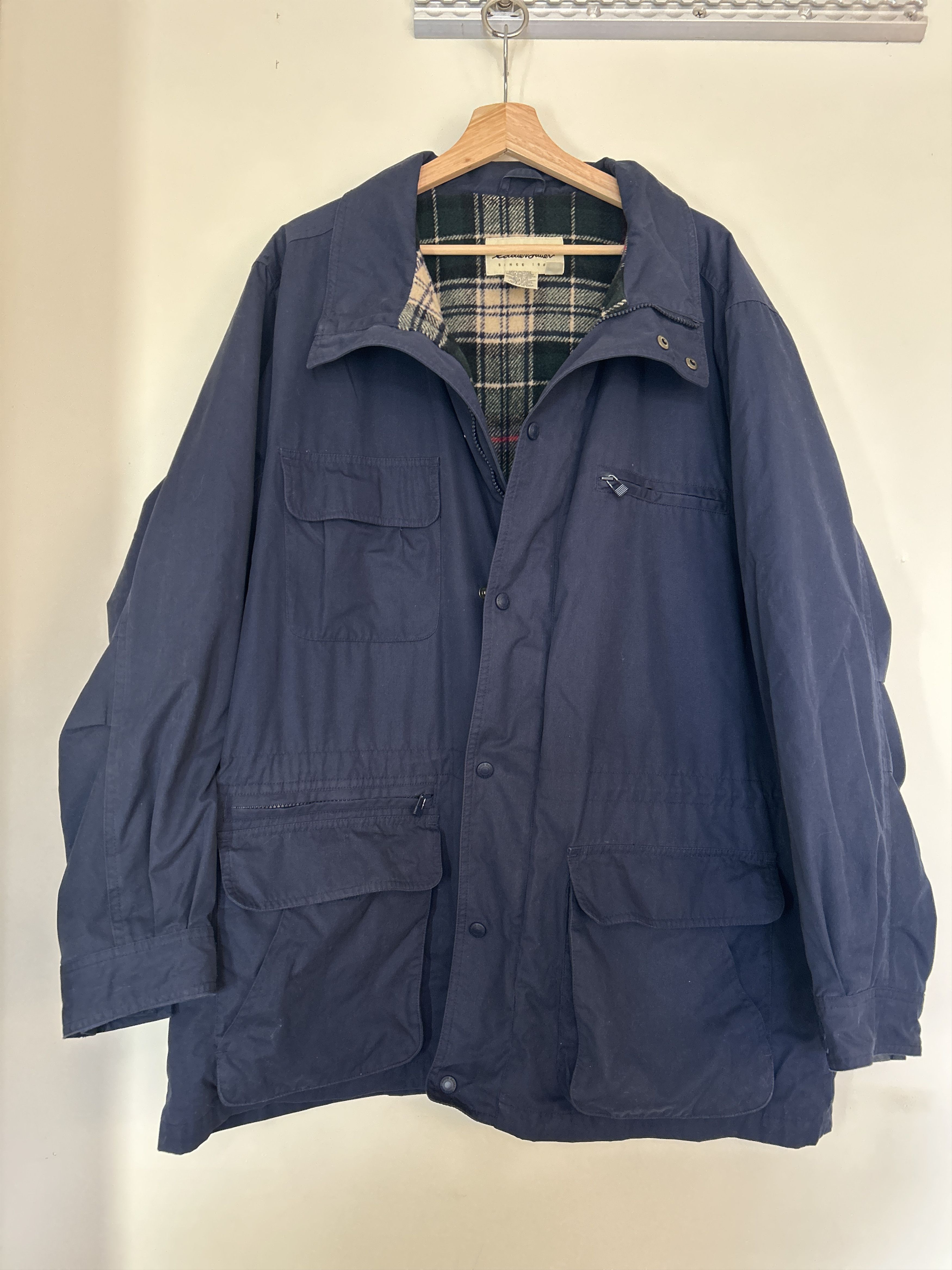 L.L. Bean 90's LL Bean Lined Parka w/ 2 hoods Size US L / EU 52-54 / 3 - 1 Thumbnail