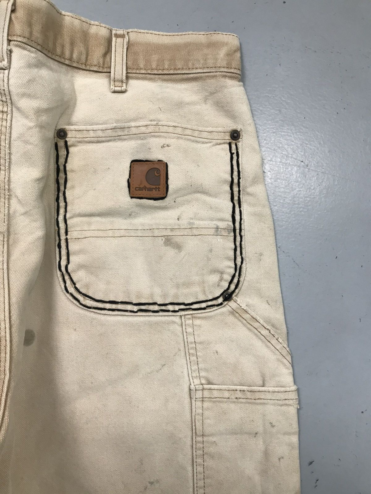 Carhartt 10f1 vintage carhartt handstitch b01 brn double knee Size US 36 / EU 52 - 9 Thumbnail