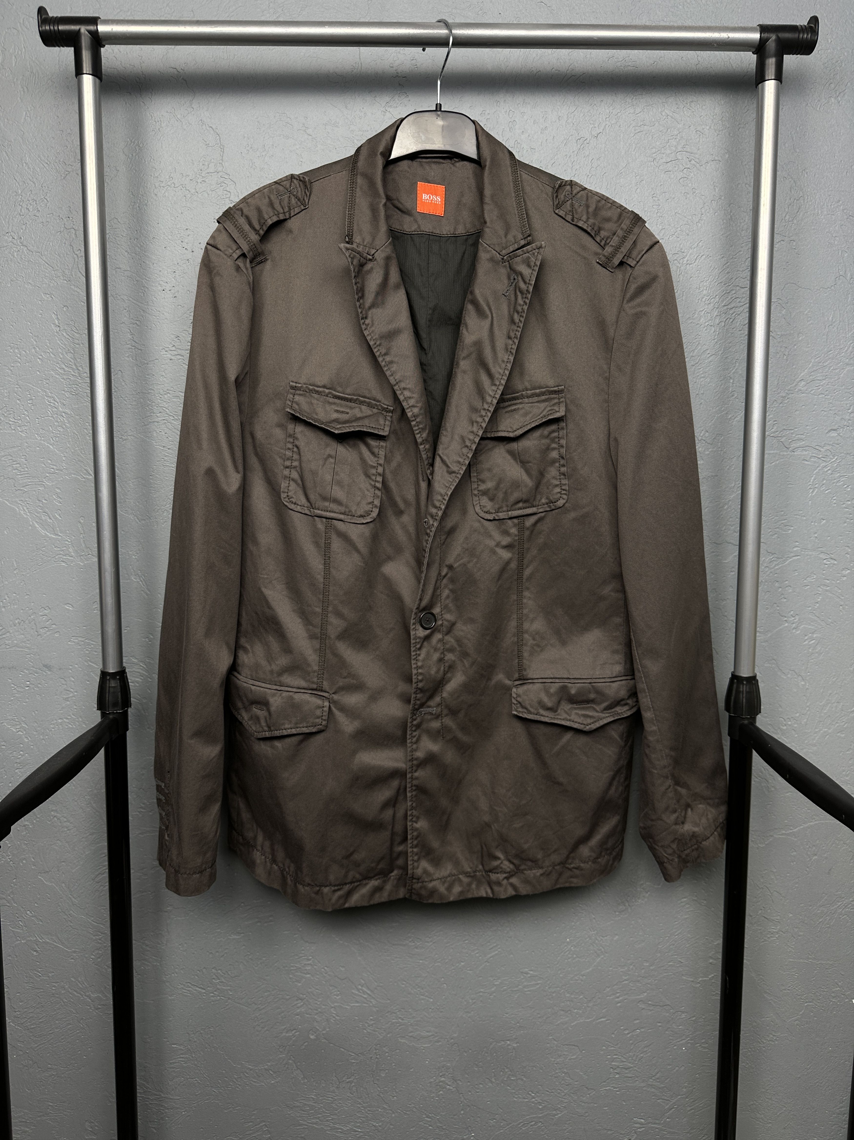 Hugo Boss Hugo Boss Vintage Mens Blazer Jacket Size US L / EU 52-54 / 3 - 1 Thumbnail