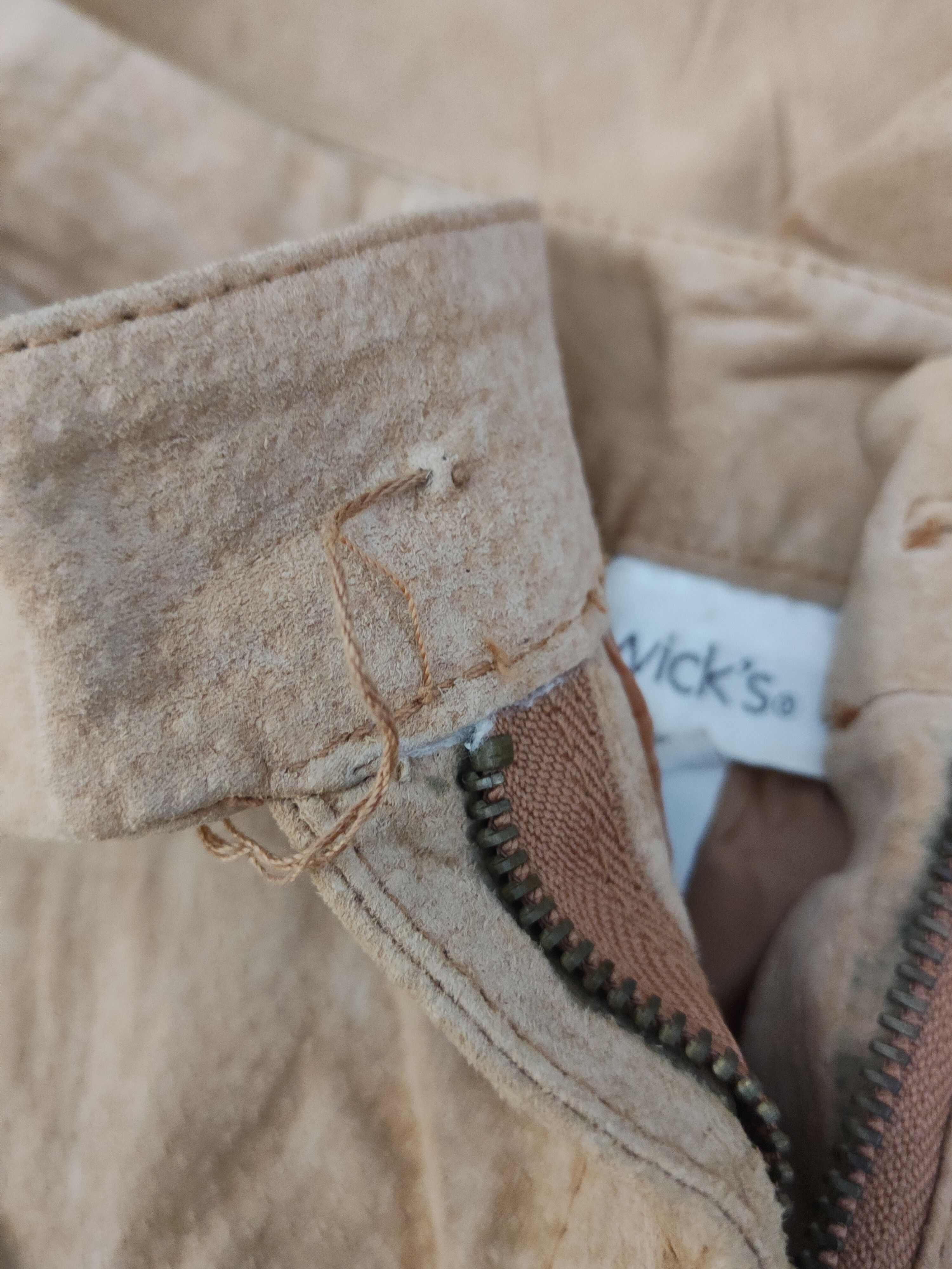 Leather Chadwick's Brown Multipocket Leather Pants #S2540 Size 28" / US 6 / IT 42 - 13 Thumbnail