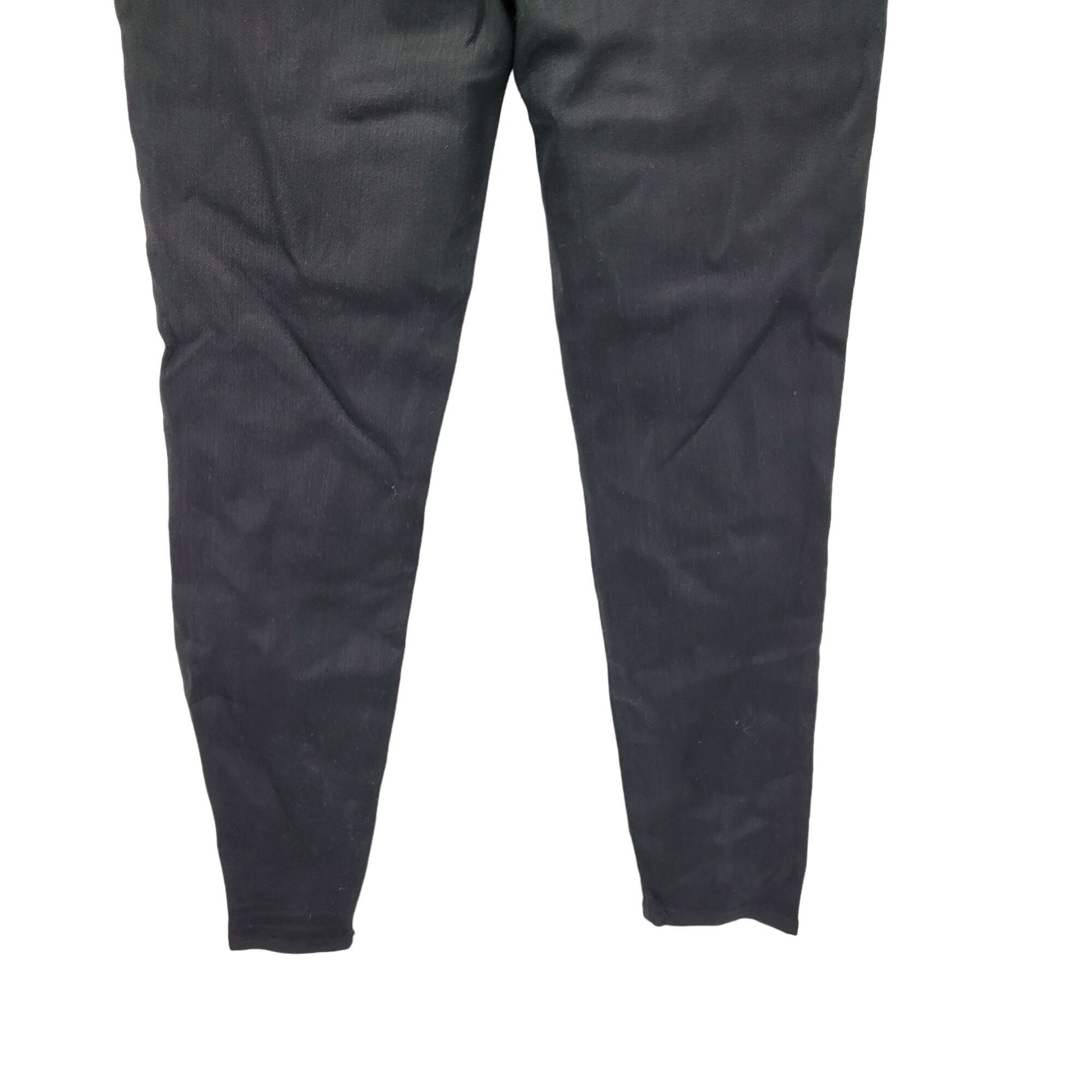 Other Lovers + Friends Denim Black Wax High Rise Skinny Jeans 30 E Size 30" / US 8 / IT 44 - 9 Thumbnail