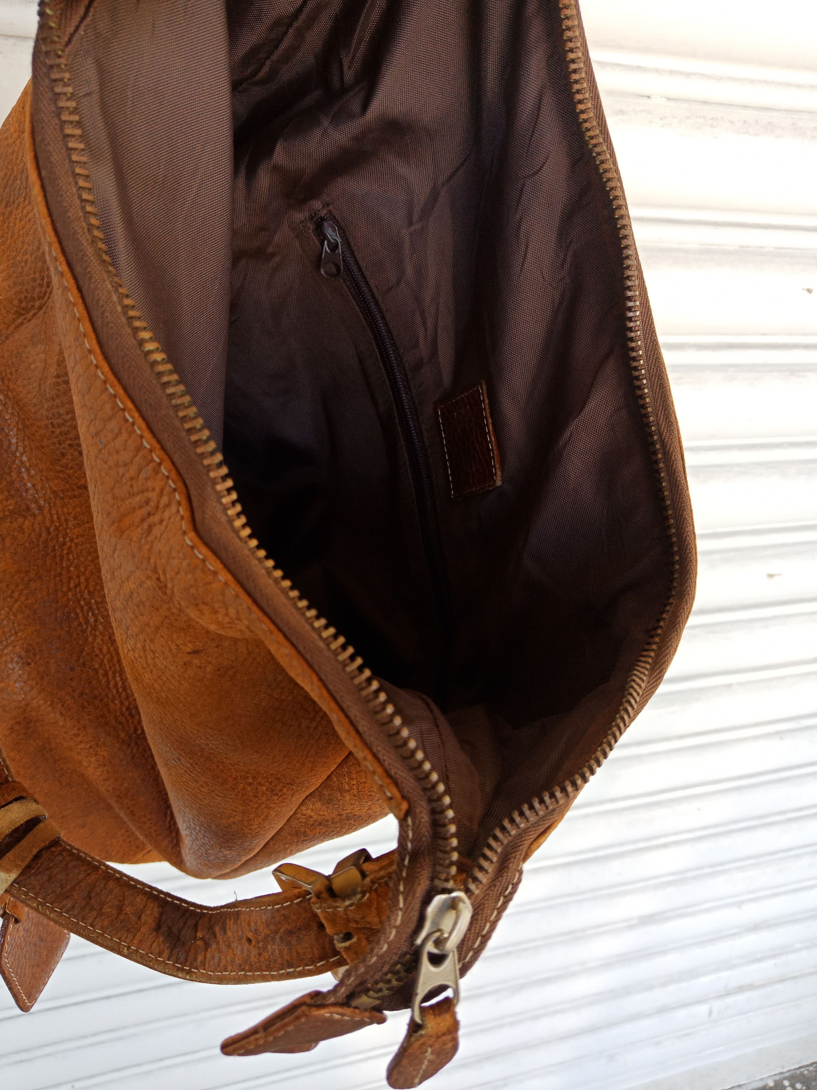Japanese Brand Norma Kamali Leather Bag Size ONE SIZE - 4 Thumbnail