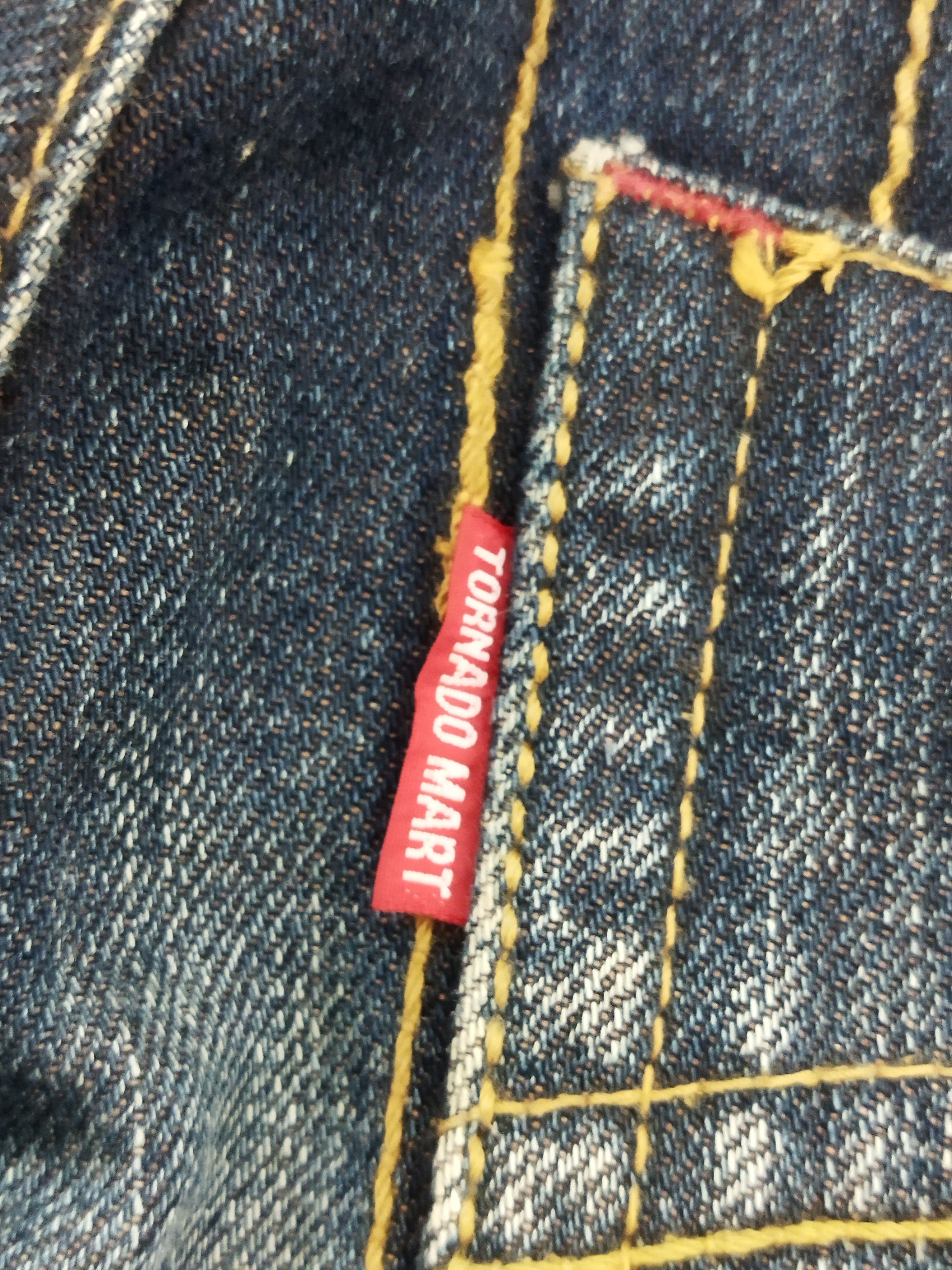 Tornado Mart Tornado Mart Thunder Whiskers Flared Denim Size US 36 / EU 52 - 8 Thumbnail