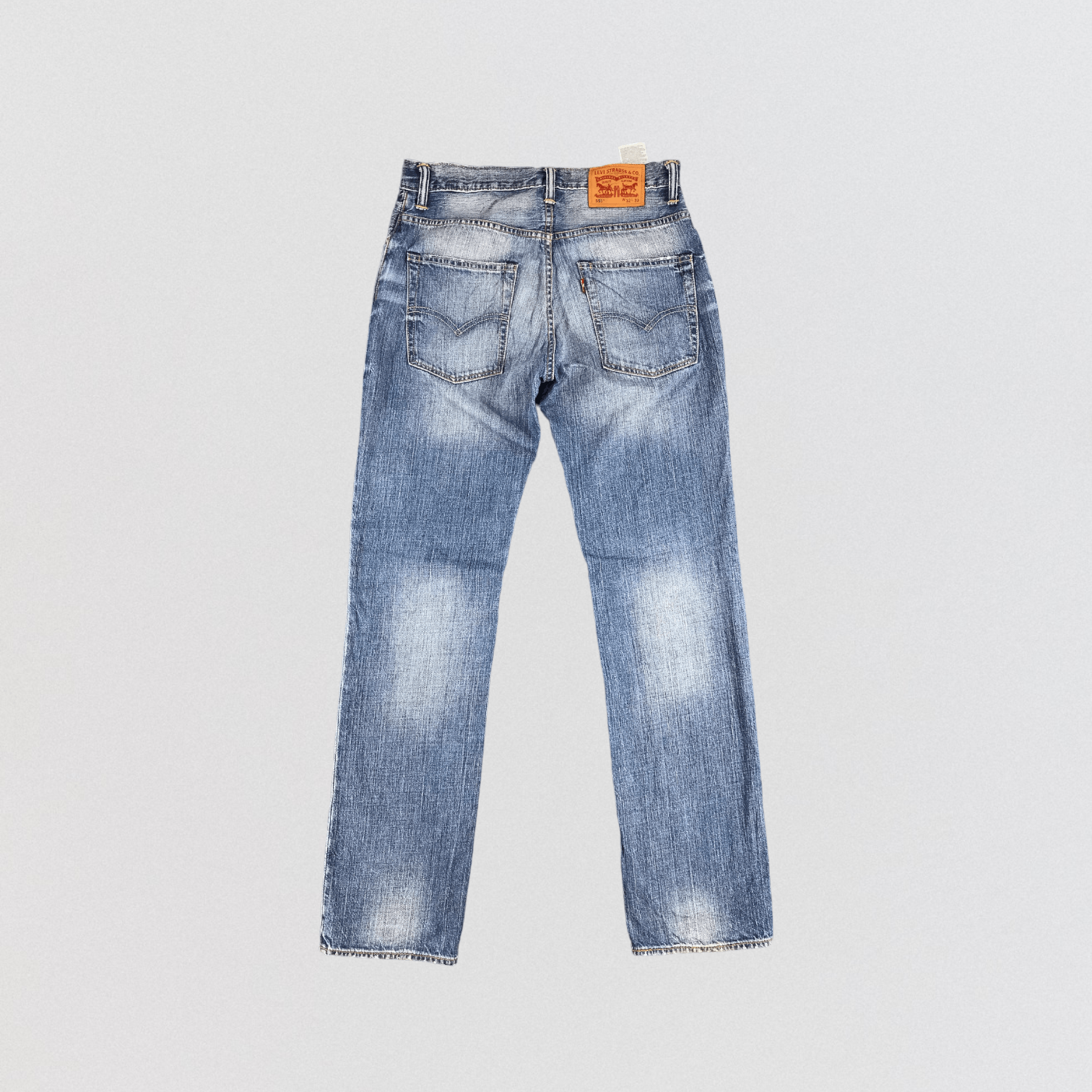 Levi's × Vintage Vintage Blue Wash Levis 551 Jeans-JM1424 Size US 33 - 2 Thumbnail