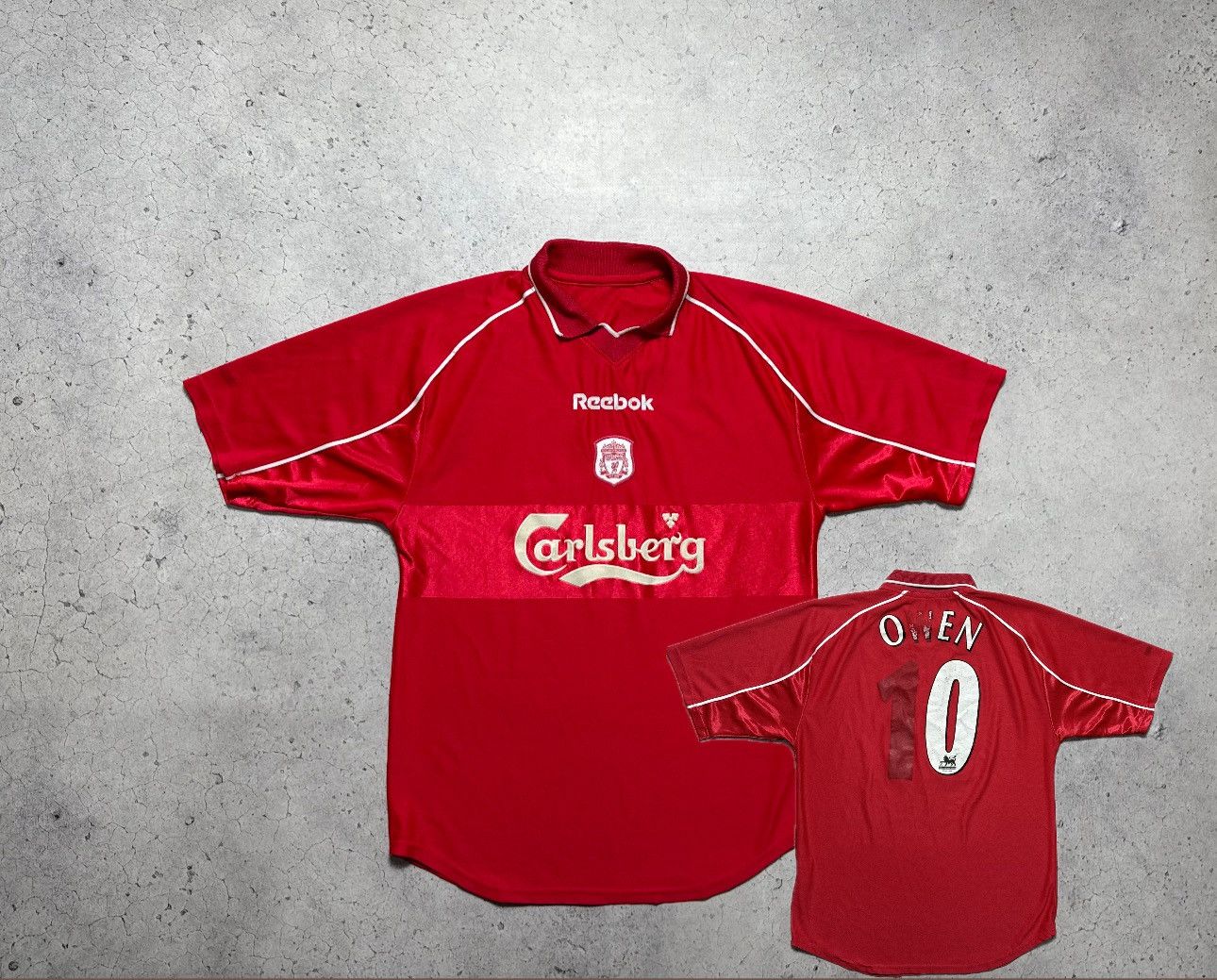 Reebok Reebok FC Liverpool Michael Owen #10 Soccer Jersey 2000 Size US S / EU 44-46 / 1 - 1 Thumbnail