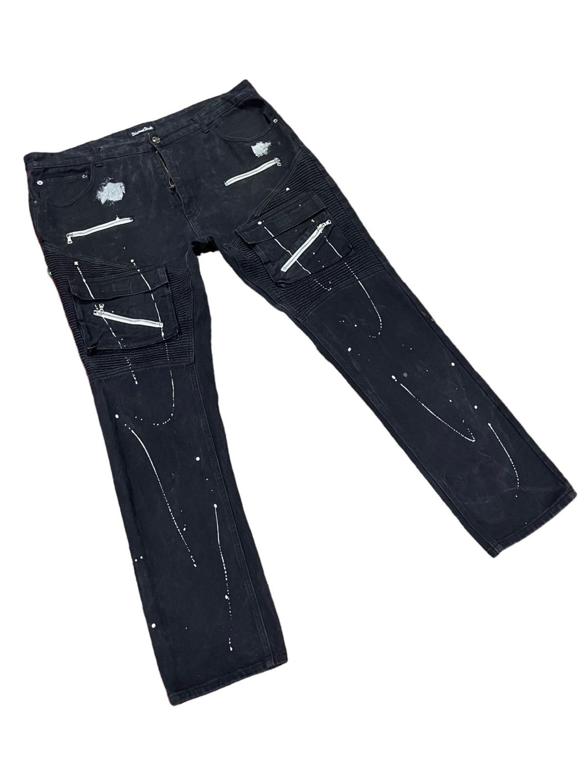 If Six Was Nine × Japanese Brand × Le Grande Bleu (L.G.B.) Diamond Stash Japanese Brand Jeans Size US 43 - 4 Thumbnail