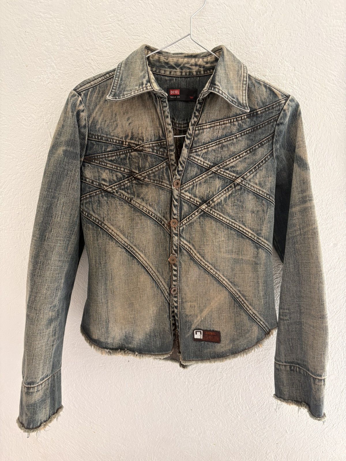 Rare Vintage Diesel Archive Denim Jacket / Early 2000s