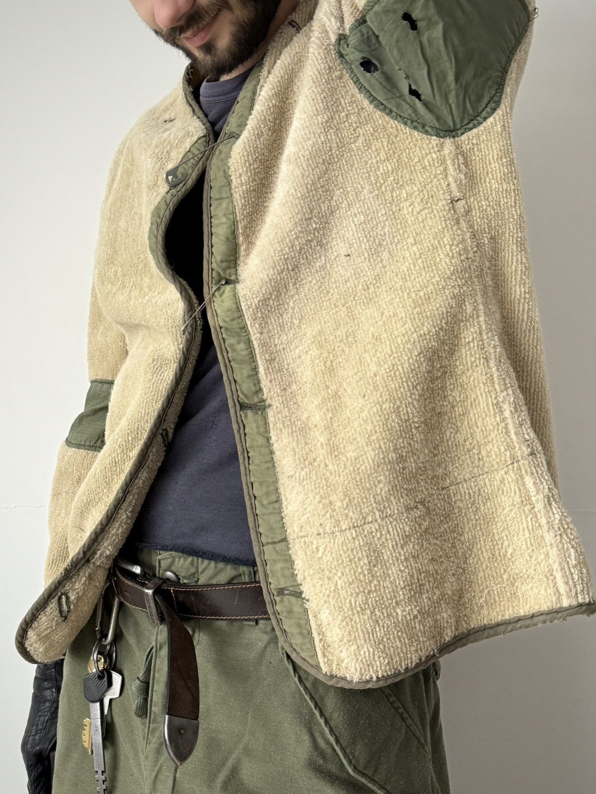 Vintage Vintage Military 1950s US Army M-51 Liner Jacket Size US M / EU 48-50 / 2 - 2 Thumbnail