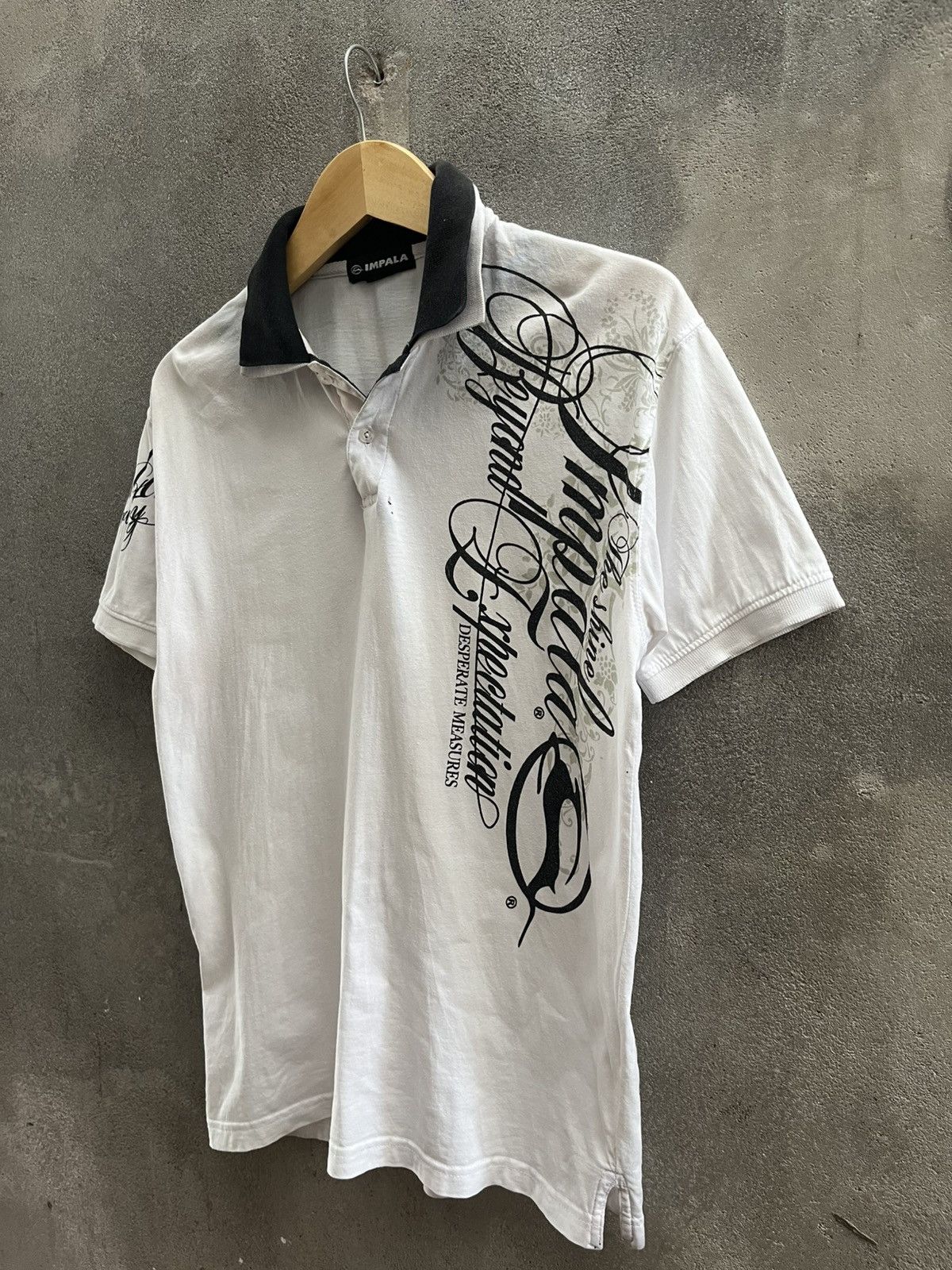 If Six Was Nine Impala Double Layer Graphic Polo – Y2K Style Size US M / EU 48-50 / 2 - 5 Thumbnail