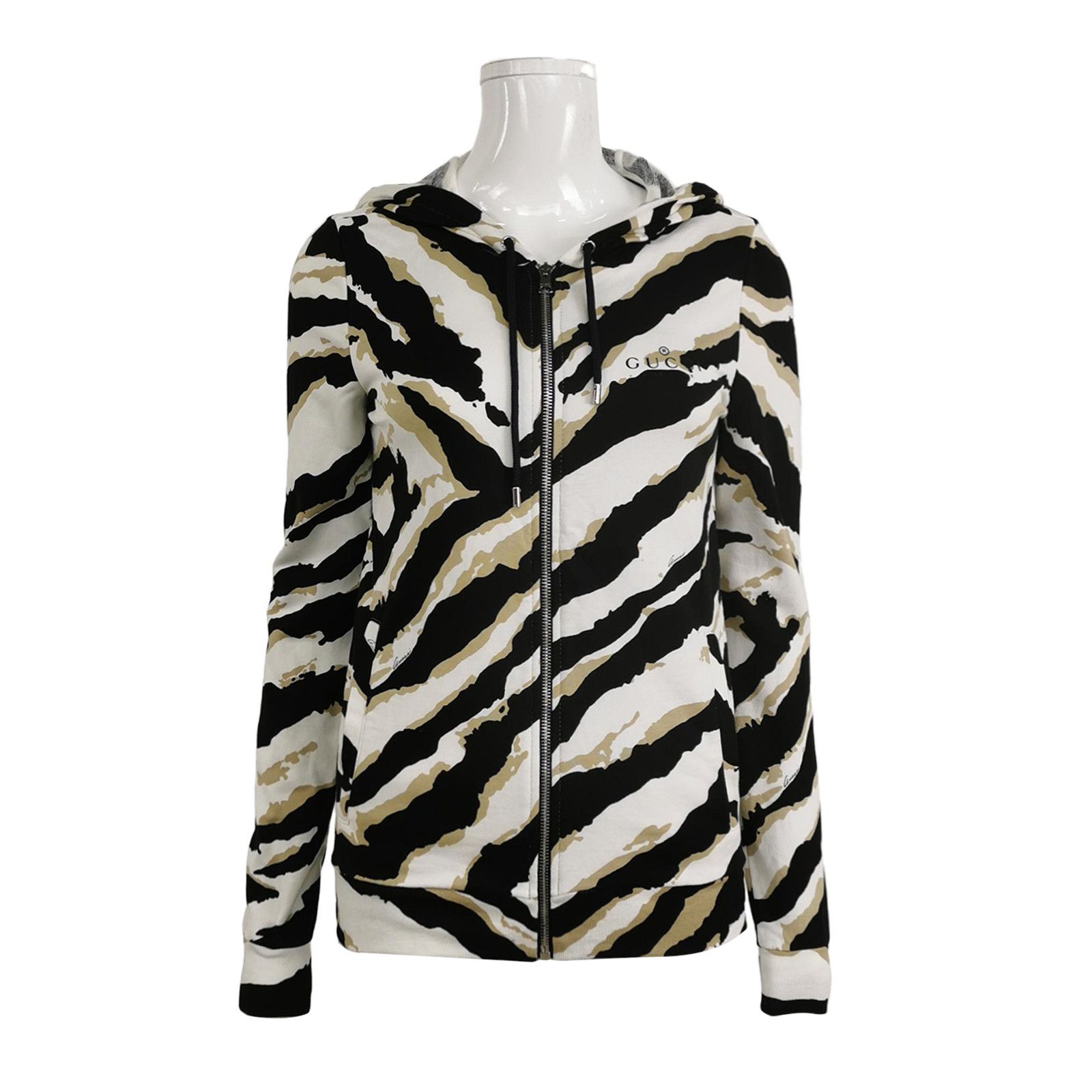 Gucci Gucci Zebra Zip Hoodie Size S Size US S / EU 44-46 / 1 - 1 Thumbnail