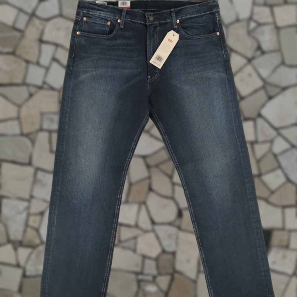 Denime Levis 505 Regular Cotton Denim Jeans Pants Blue Men's 38 Regular fit Jeans USA 38 Mens Blue 505 Regular Size US 38 / EU 54 - 1 Thumbnail