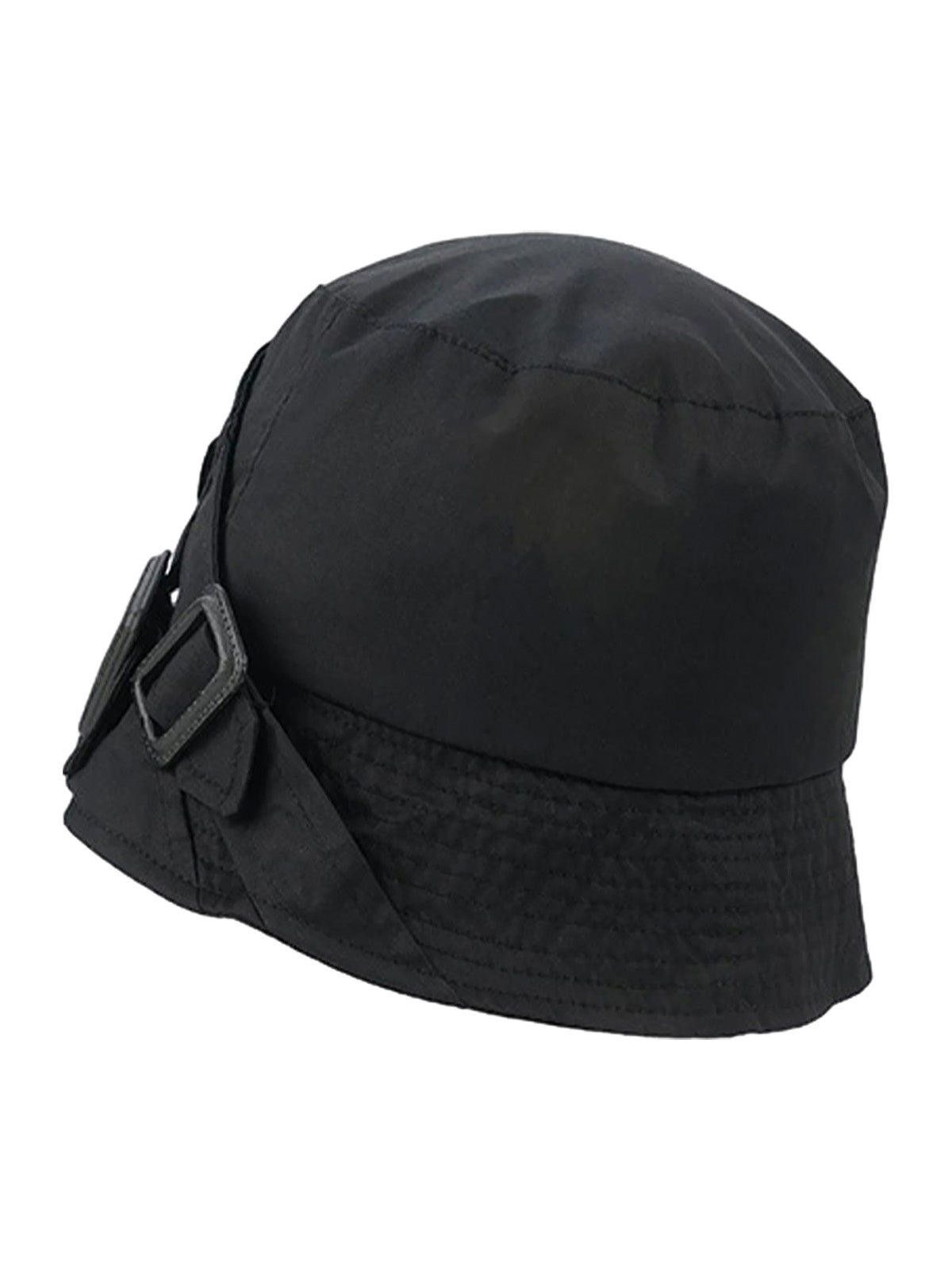 Other Black Buckle Detail Bucket Hat, Adjustable Fit Hat Size ONE SIZE - 2 Thumbnail