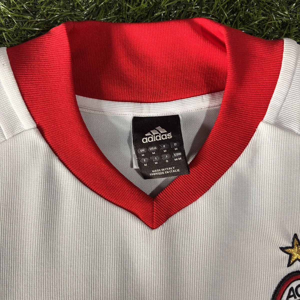 Adidas Ac Milan Away 2002-03 Champions League Final Shevchenko #9 Size US M / EU 48-50 / 2 - 5 Thumbnail