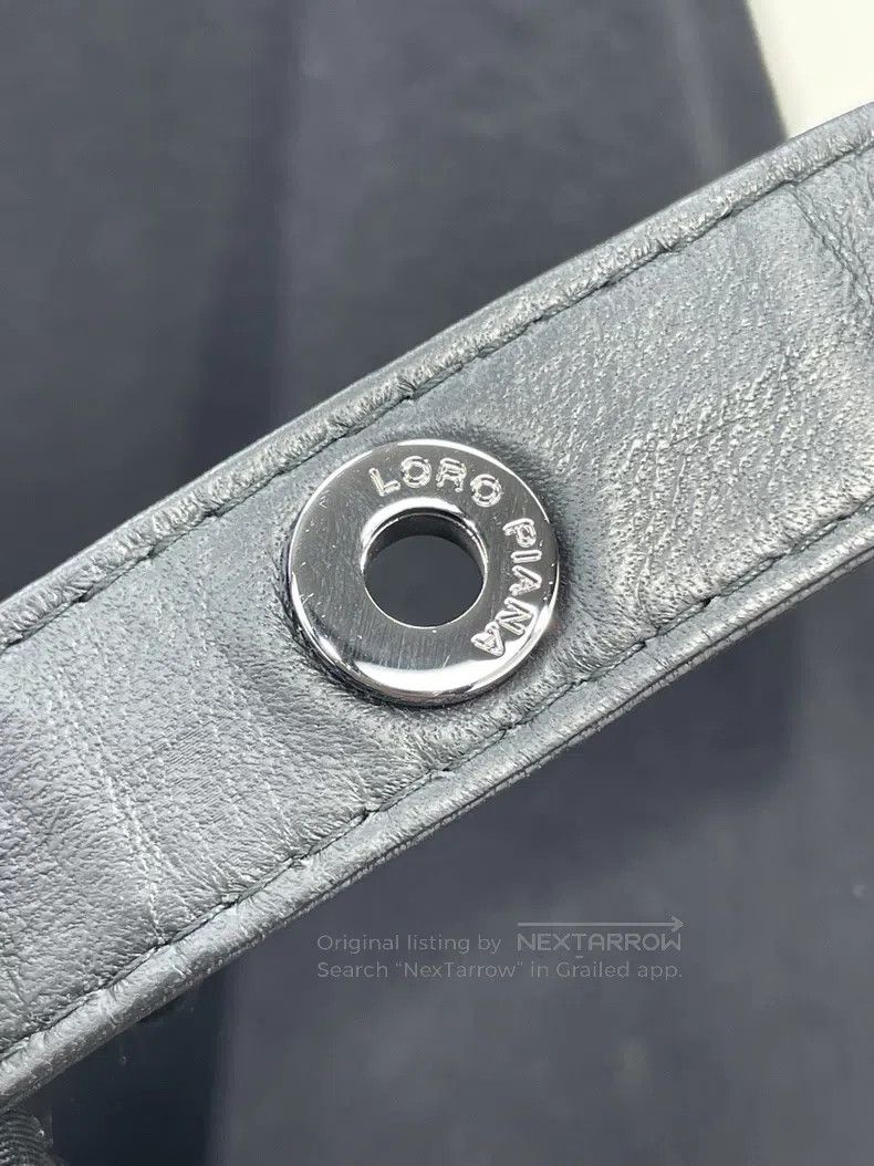Loro Piana Loro Piana Black Mochi and Cashmere Cloak Coat Size M / US 6-8 / IT 42-44 - 4 Thumbnail