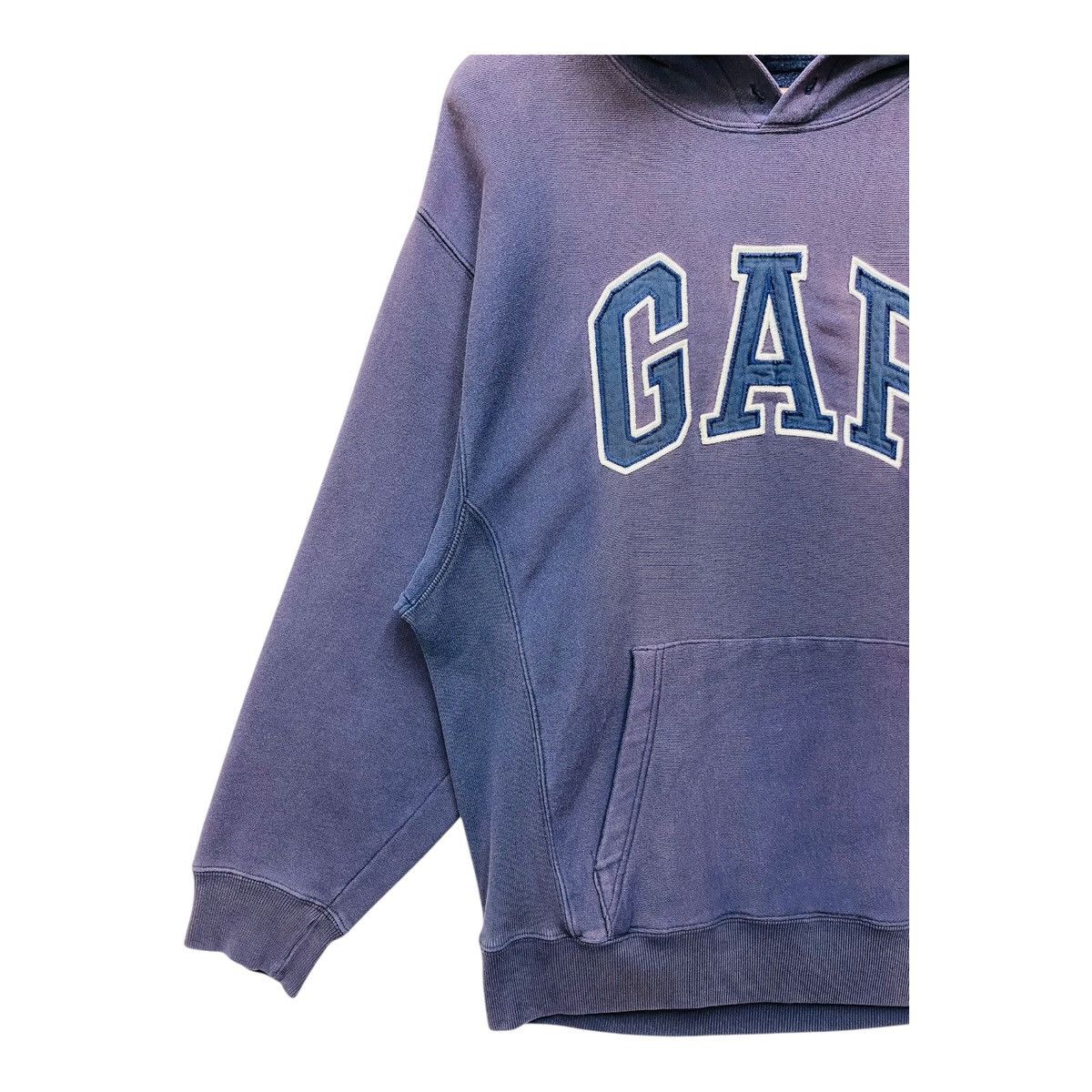 Gap Vintage GAP Hoodie Sun Faded Big Logo Pullover Jumper Size S Size US S / EU 44-46 / 1 - 4 Thumbnail