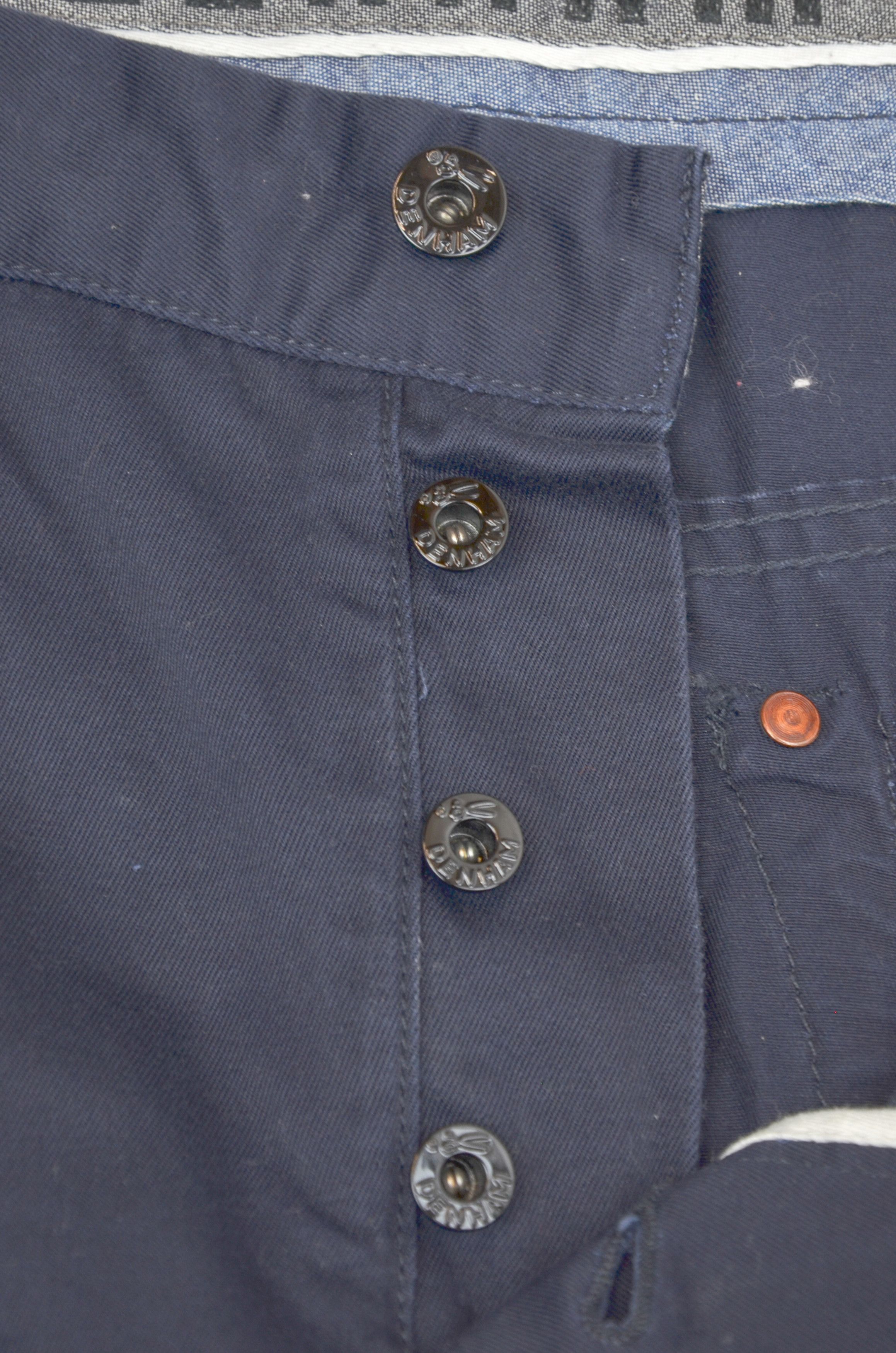 DENHAM Denham Apache Slim Fit Navy Chino Pants – W36 L32 Size US 36 / EU 52 - 8 Thumbnail