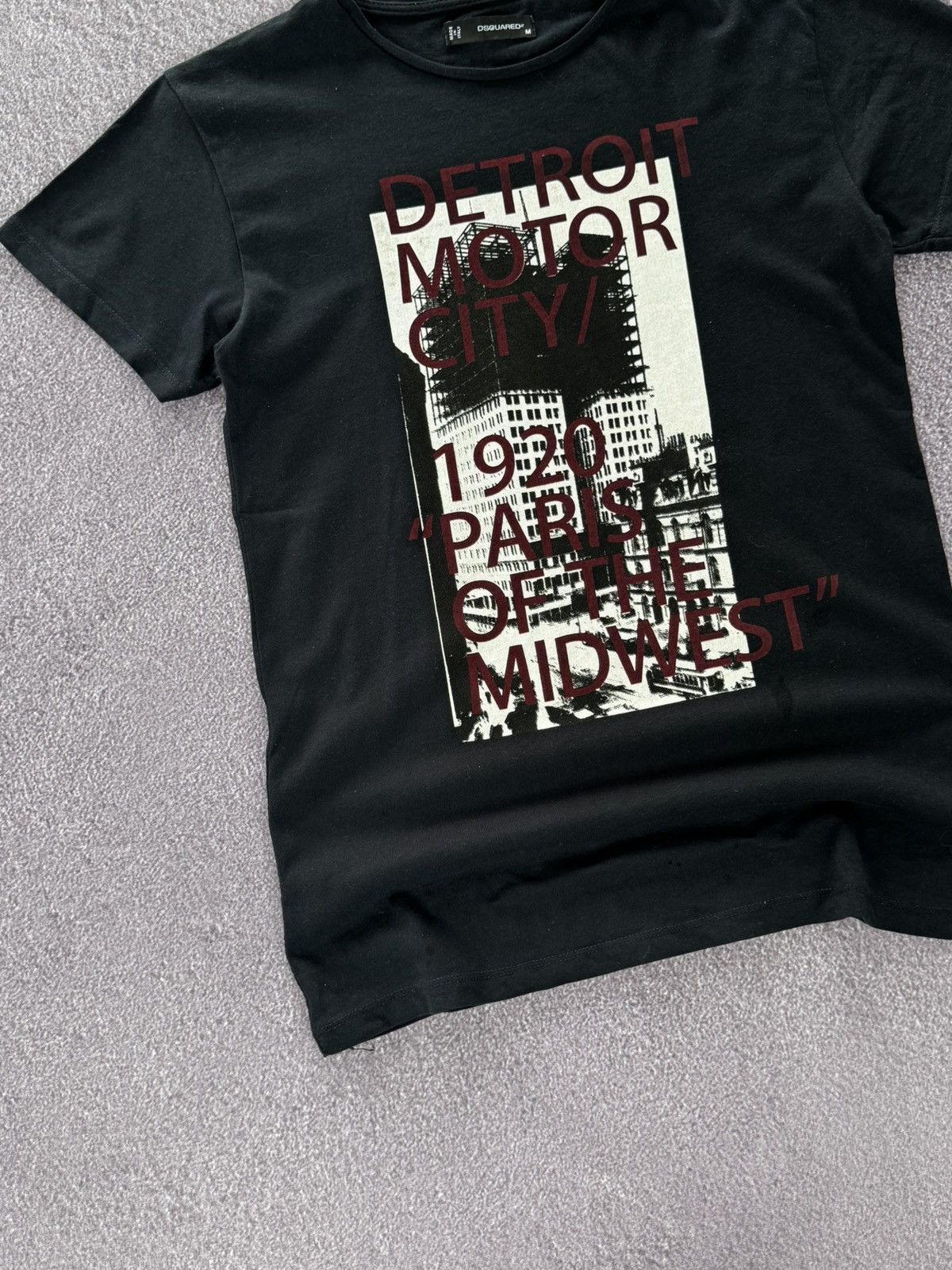 Dsquared2 Y2K Dsquared 2 Glamour Printed 00s Top T-Shirt Size M / US 6-8 / IT 42-44 - 7 Thumbnail