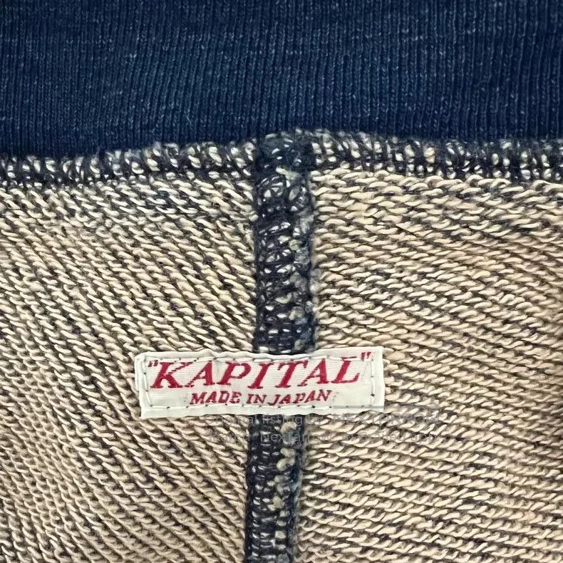 Kapital Kapital Sashiko Embroidered Blue Sweatpants Size US 30 / EU 46 - 5 Thumbnail