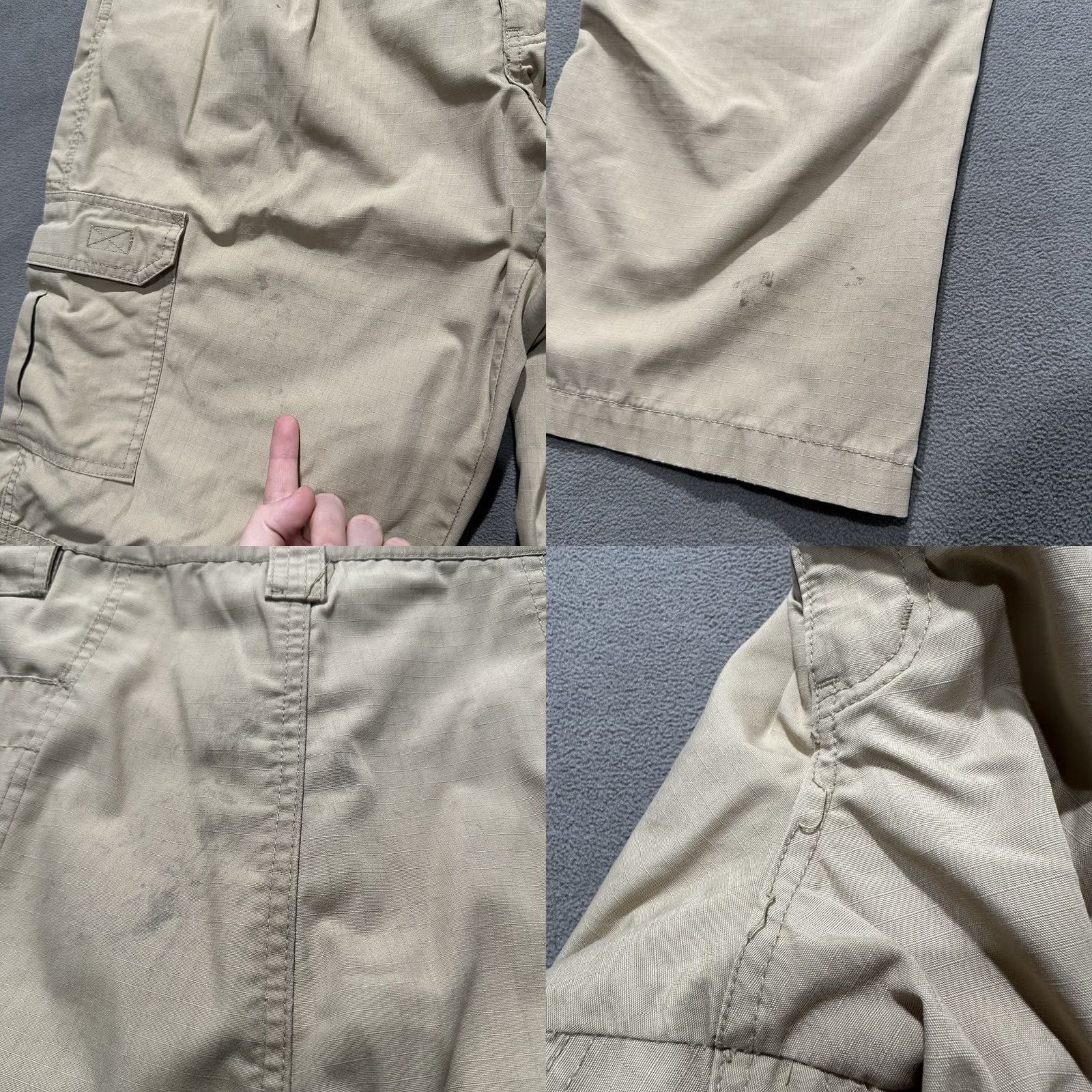 Propper Propper Tactical Pants Mens 40x36 Beige Canvas Ripstop Distressed GUC Pants Size US 40 / EU 56 - 9 Thumbnail
