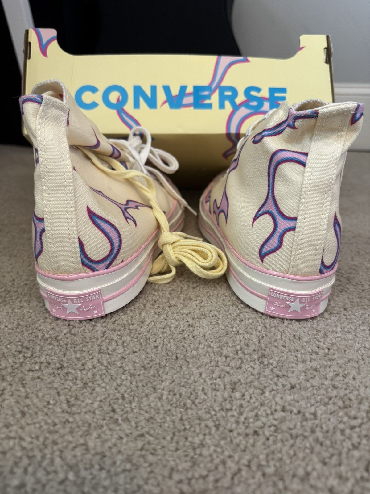 Converse × Tyler The Creator Golf Le Fleur x Chuck 70 High Flame Size US 10.5 / EU 43-44 - 3 Thumbnail