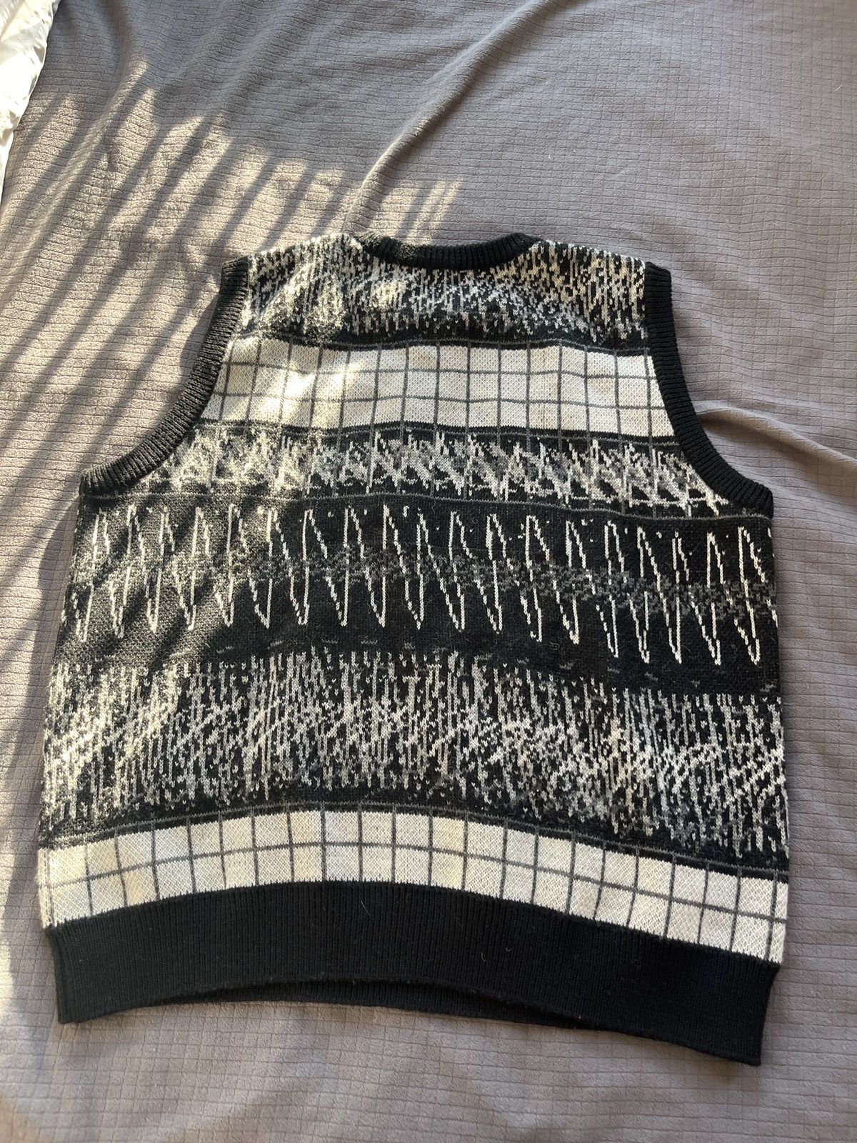 C.E Wave Line Wool Knit XL cavempt
