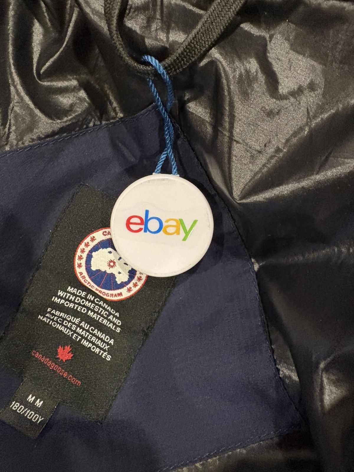 Canada Goose Armstrong Hoody Down Jacket in Navy Size US M / EU 48-50 / 2 - 7 Thumbnail