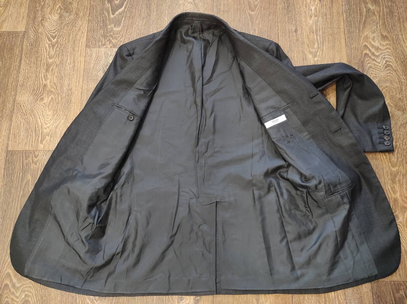 Prada Prada Wool Silk Blazer Jacket Size 50R - 6 Thumbnail